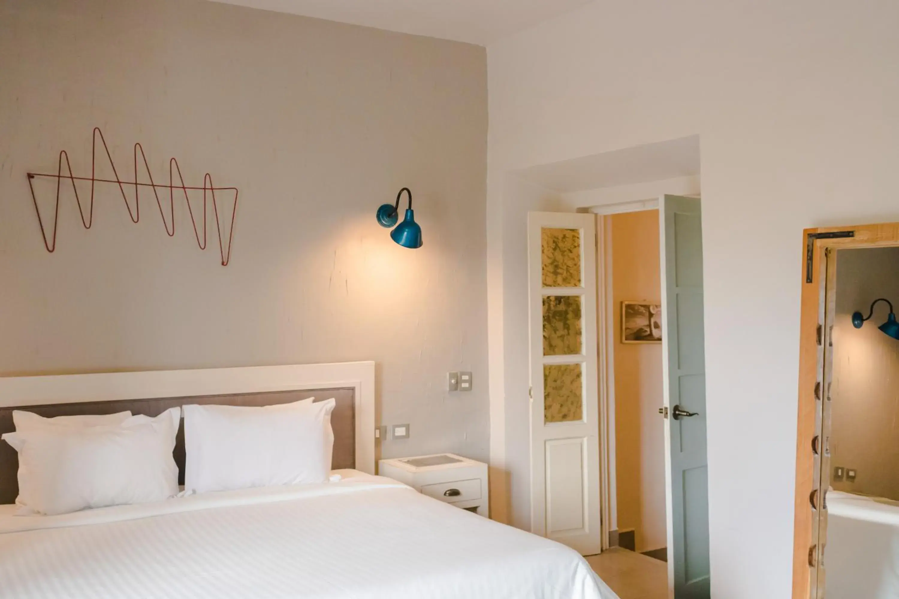 Bed in Hotel Del Portal San Miguel de Allende Bed in Hotel Del Portal San Miguel de Allende