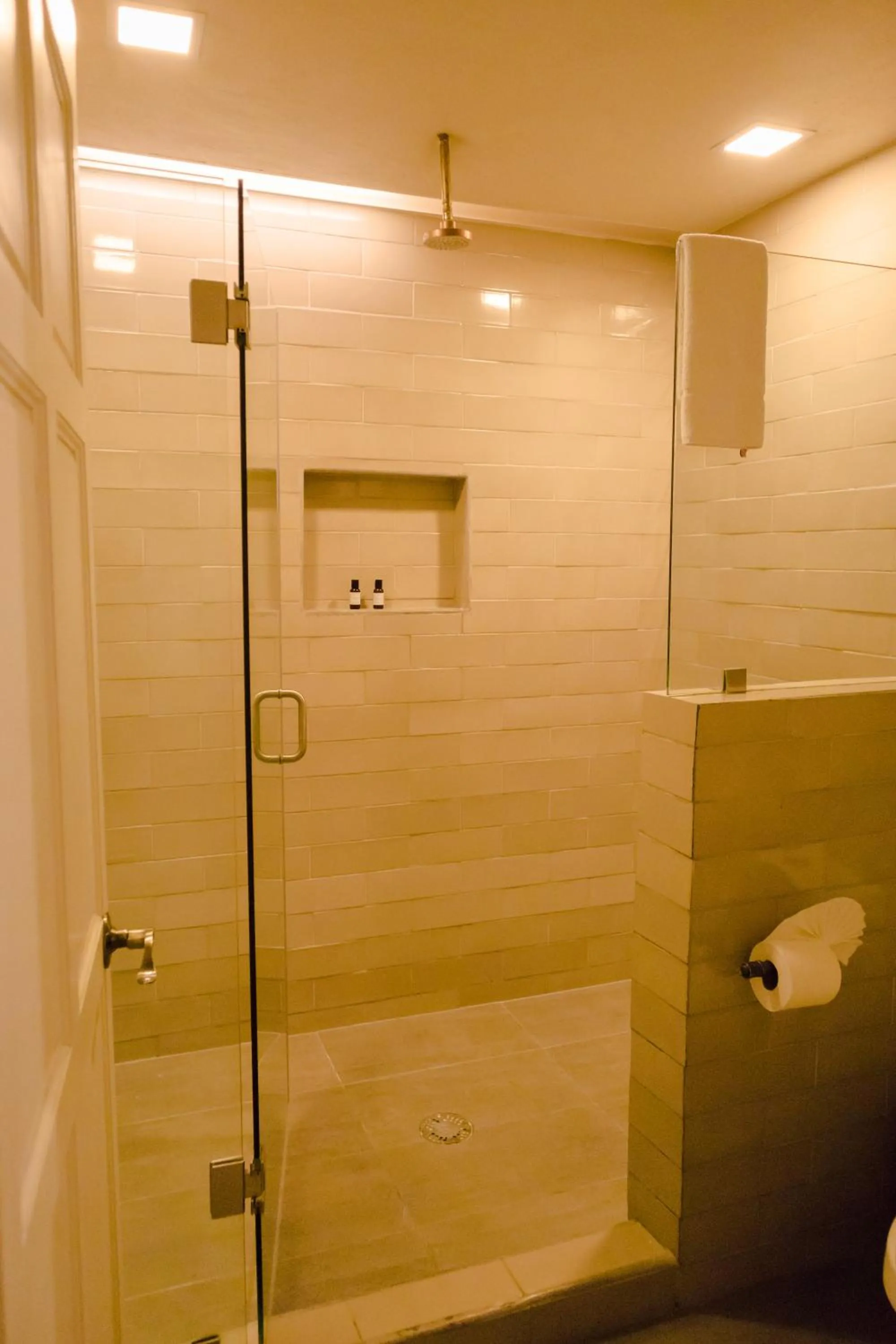 Shower in Hotel Del Portal San Miguel de Allende