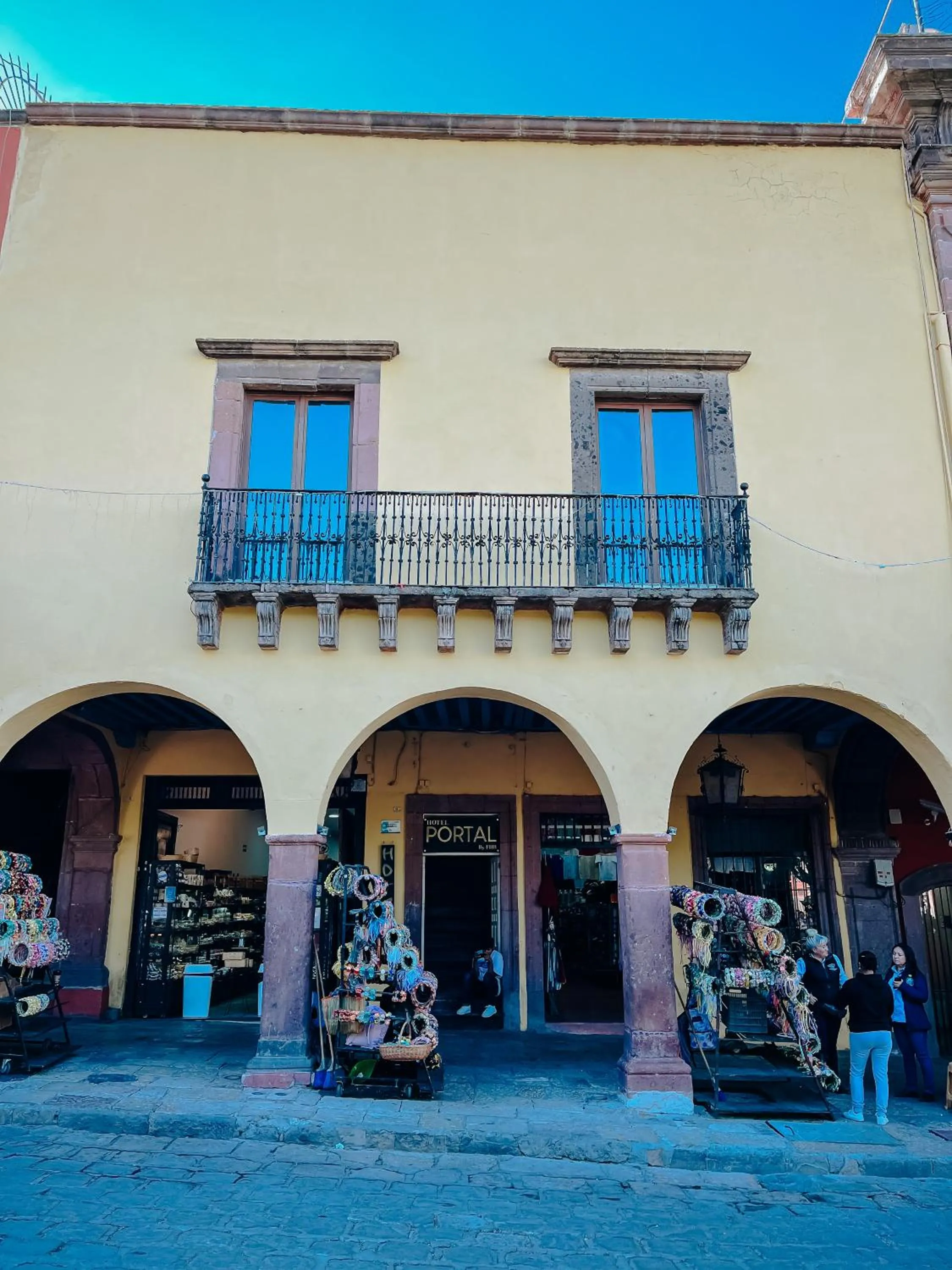 Facade/entrance in Hotel Del Portal San Miguel de Allende