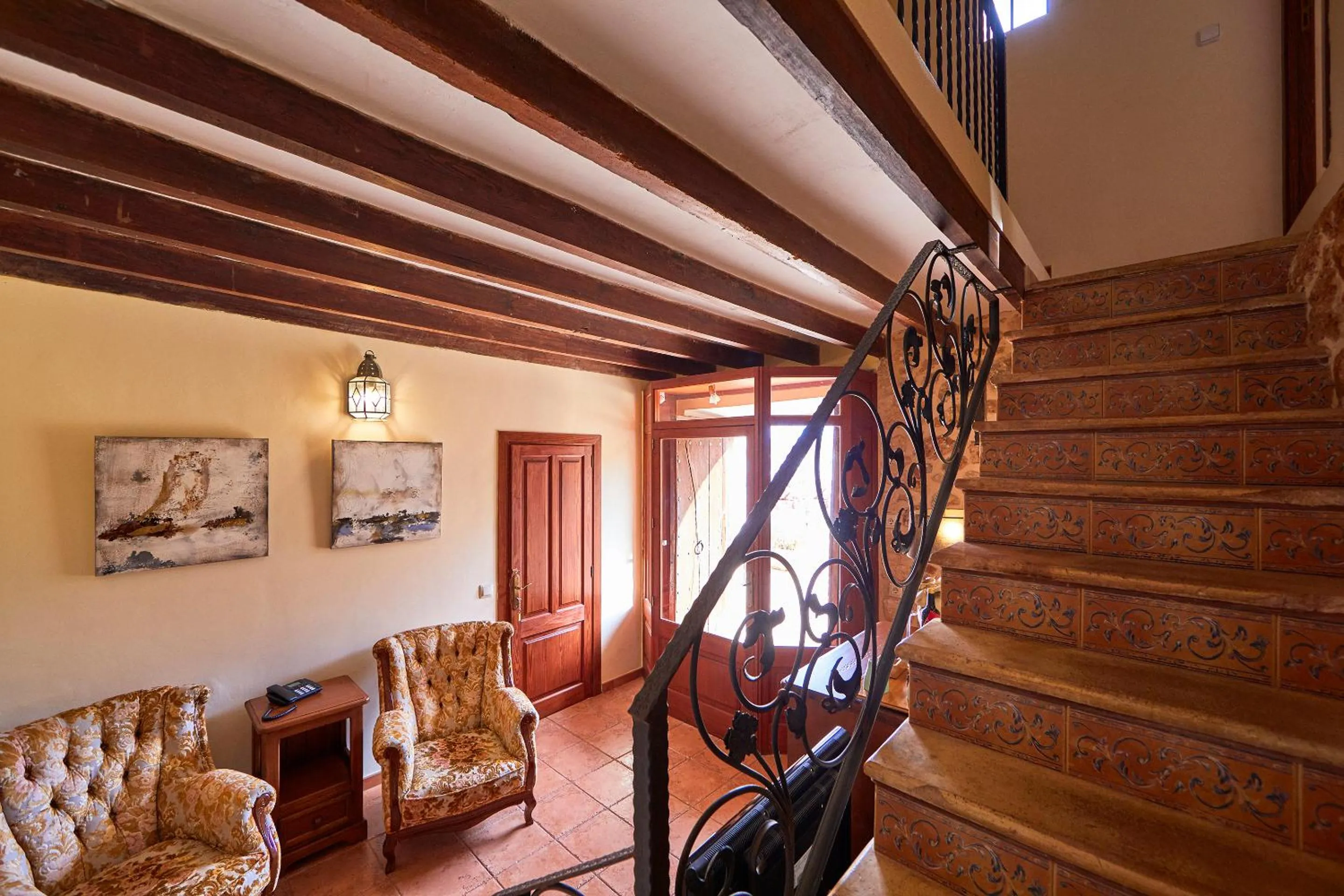 Living room in Agroturismo Es Quatre Cantons