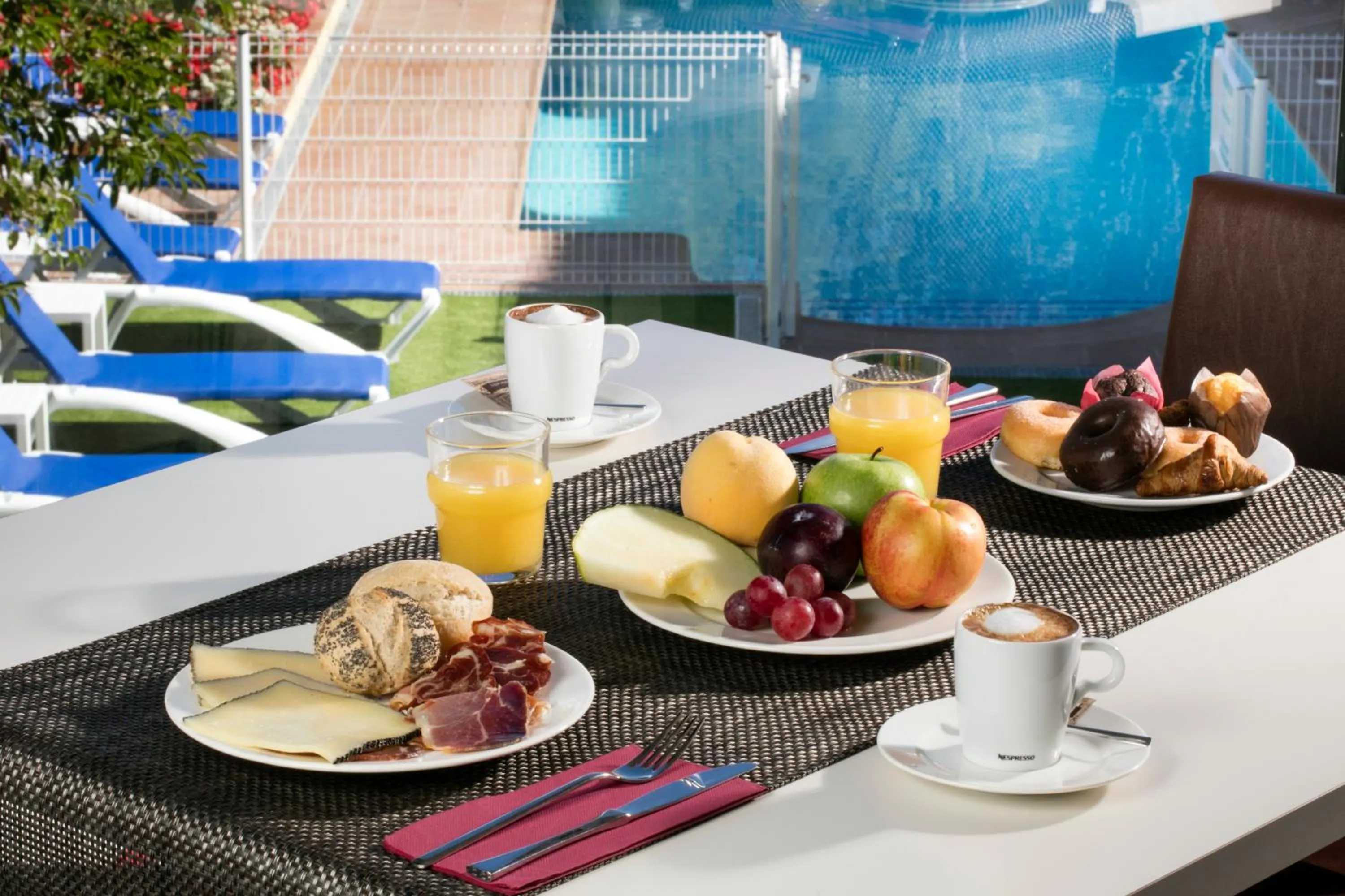 Food in Hotel Desitges