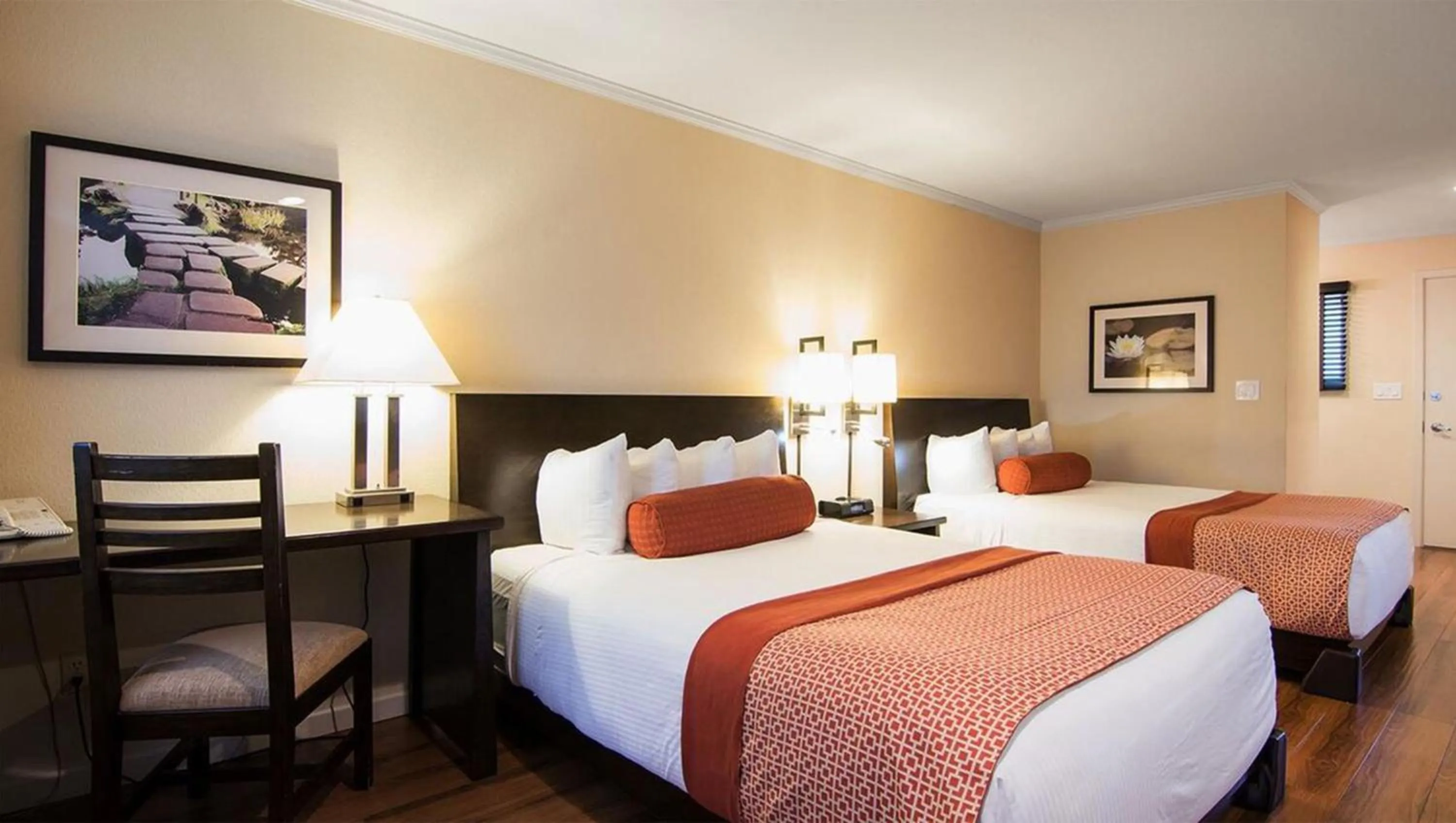 Bedroom, Bed in The Zen Hotel Palo Alto