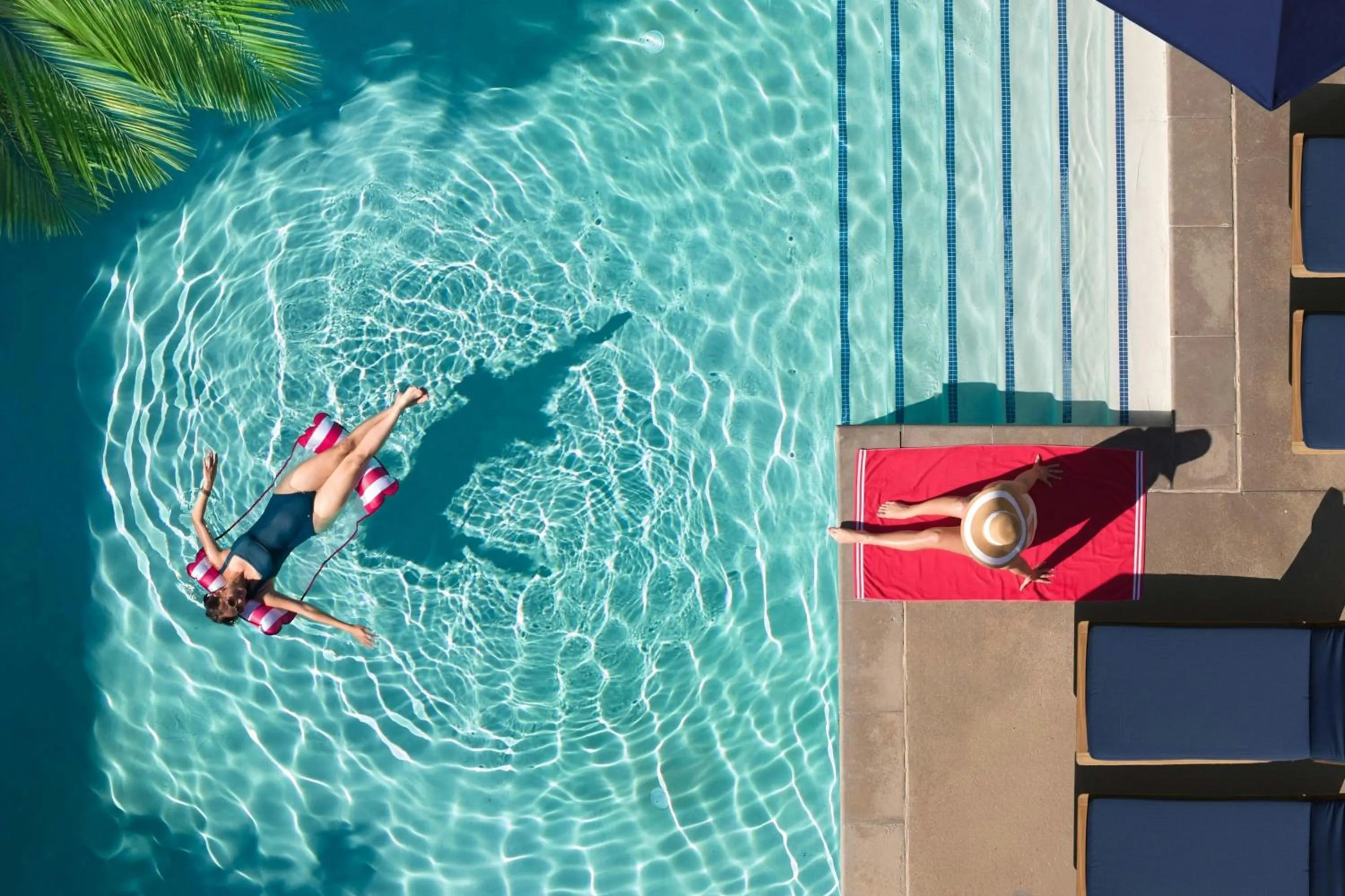 Swimming pool in Napa Valley Marriott Hotel & Spa
