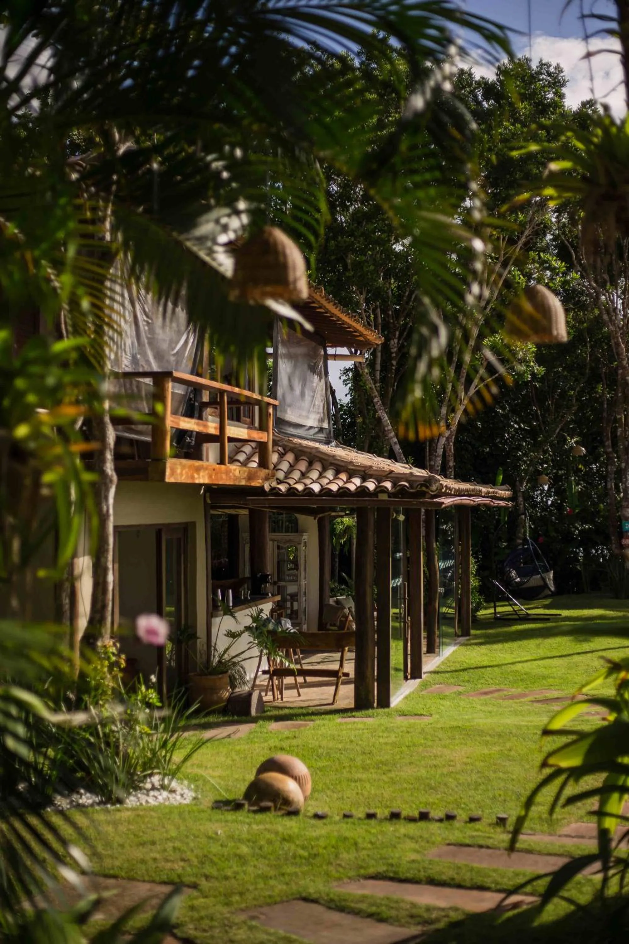 Property building in Beijo do Vento Pousada