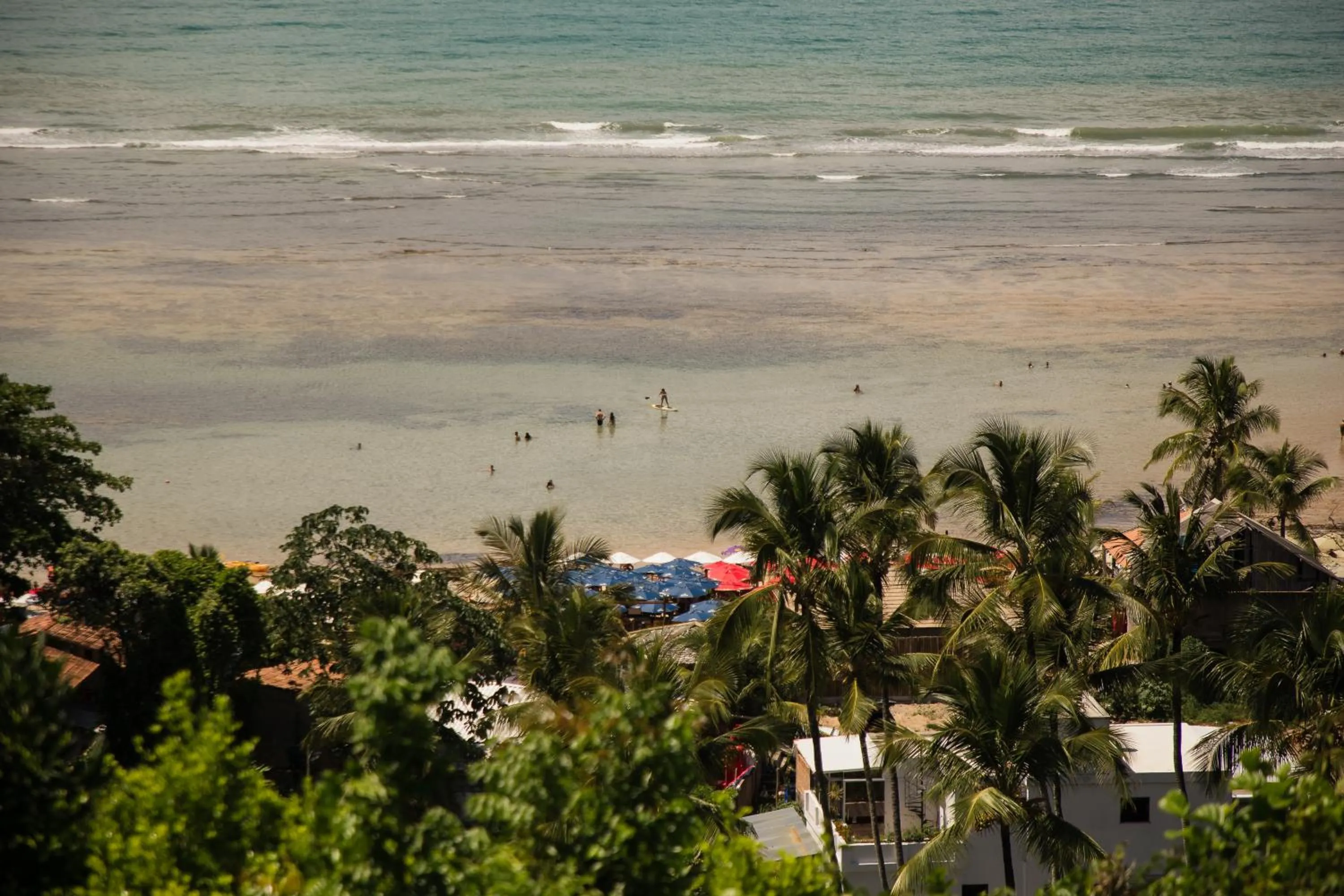 Bird's eye view in Beijo do Vento Pousada