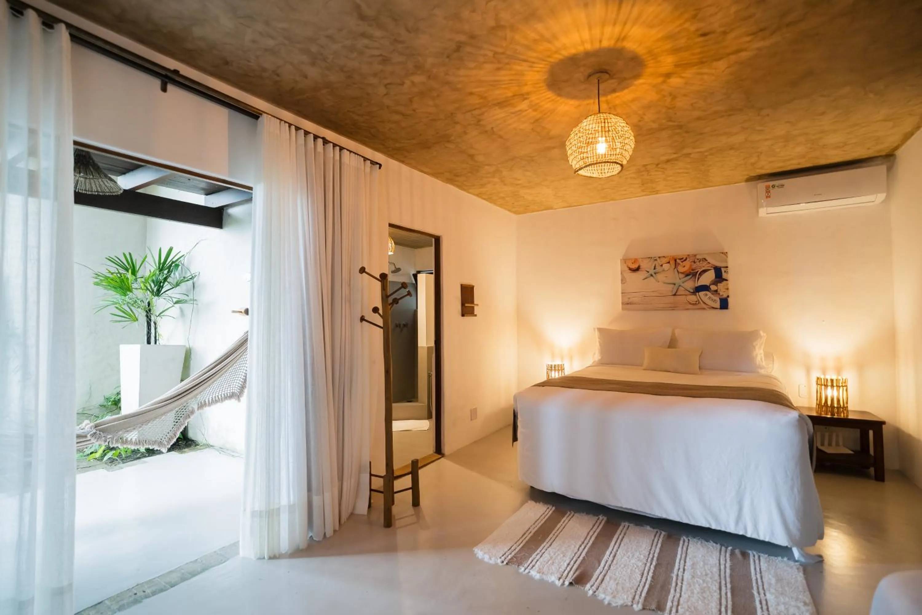 Bedroom, Bed in Beijo do Vento Pousada