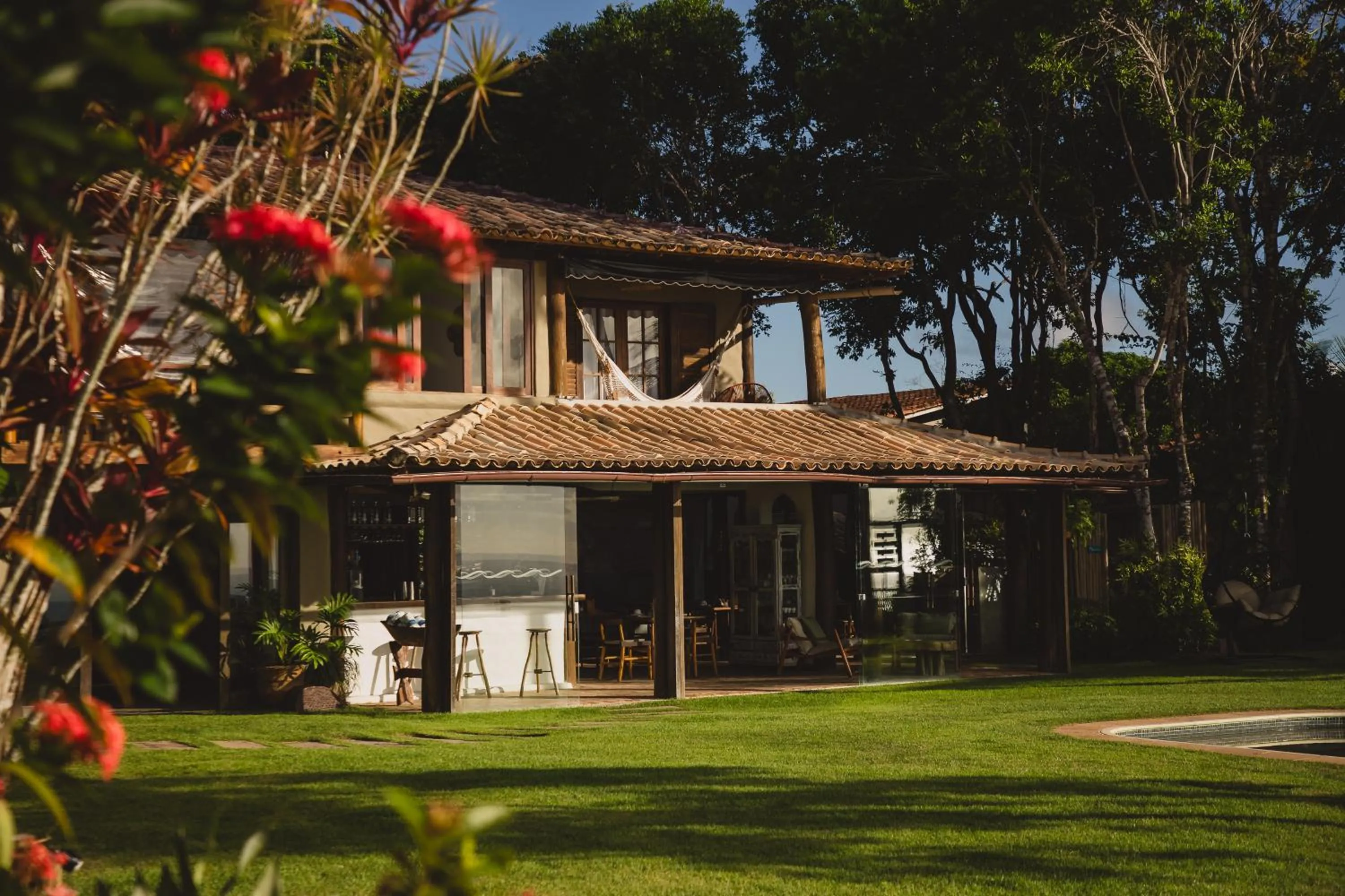 Garden in Beijo do Vento Pousada