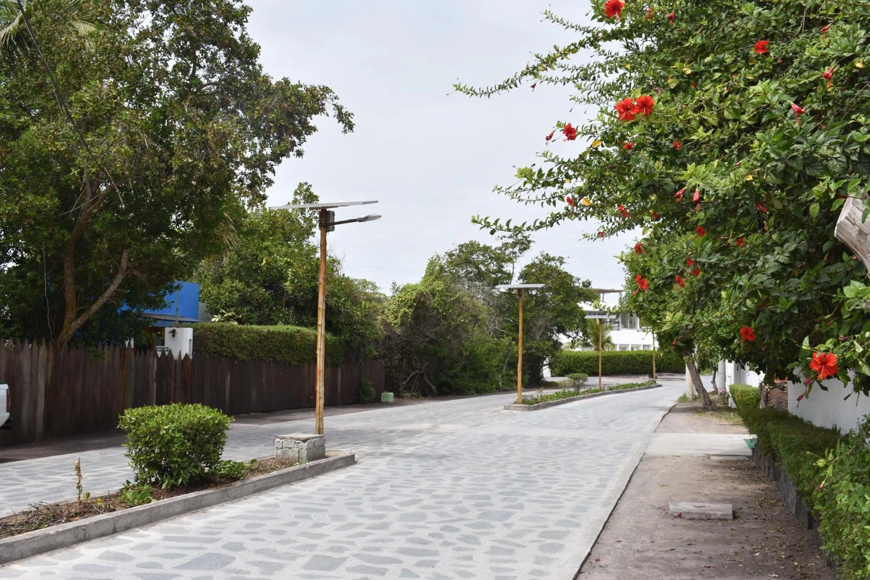 Facade/entrance in Hotel San Vicente Galapagos