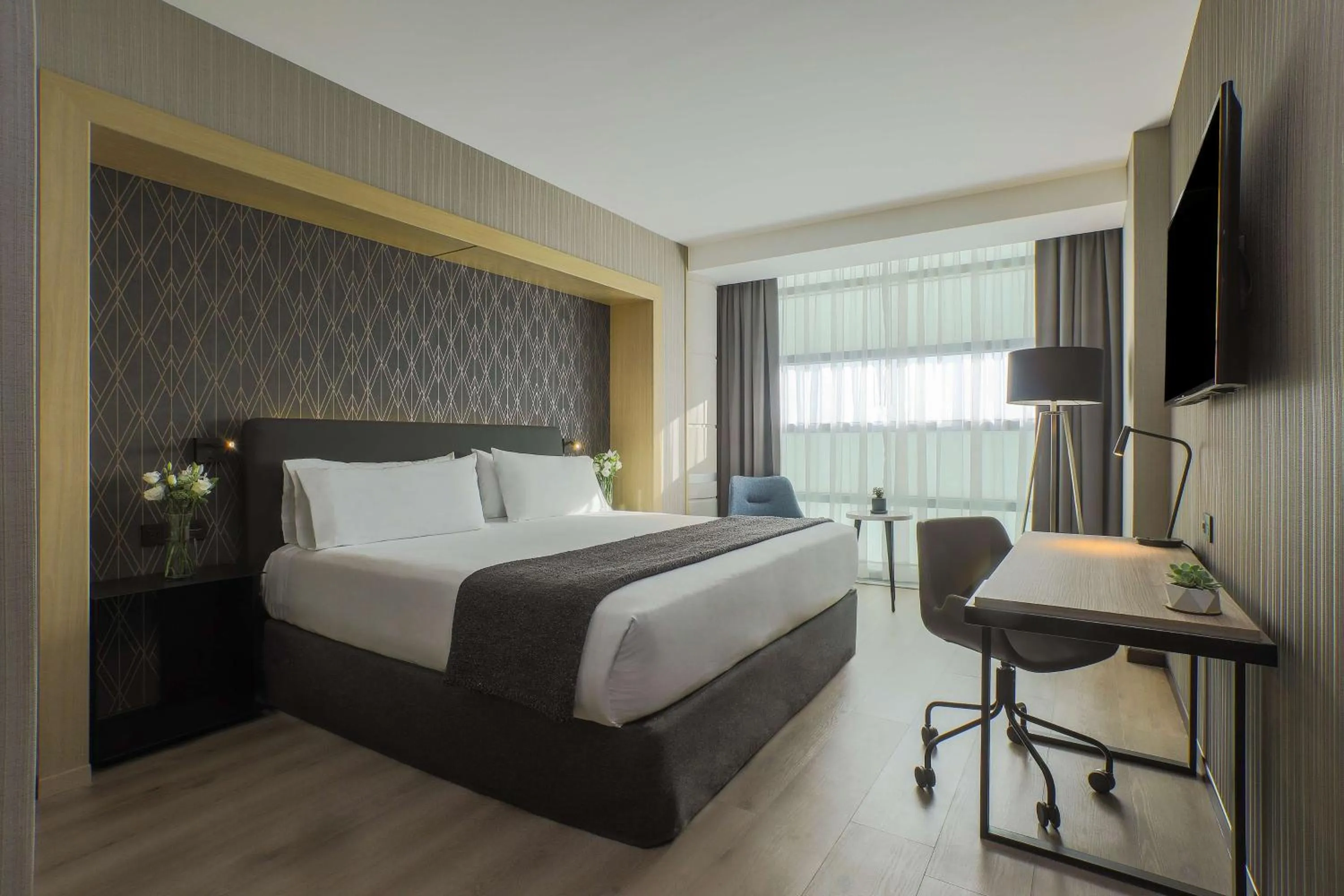 Photo of the whole room, Bed in NH Mexico City Valle Dorado