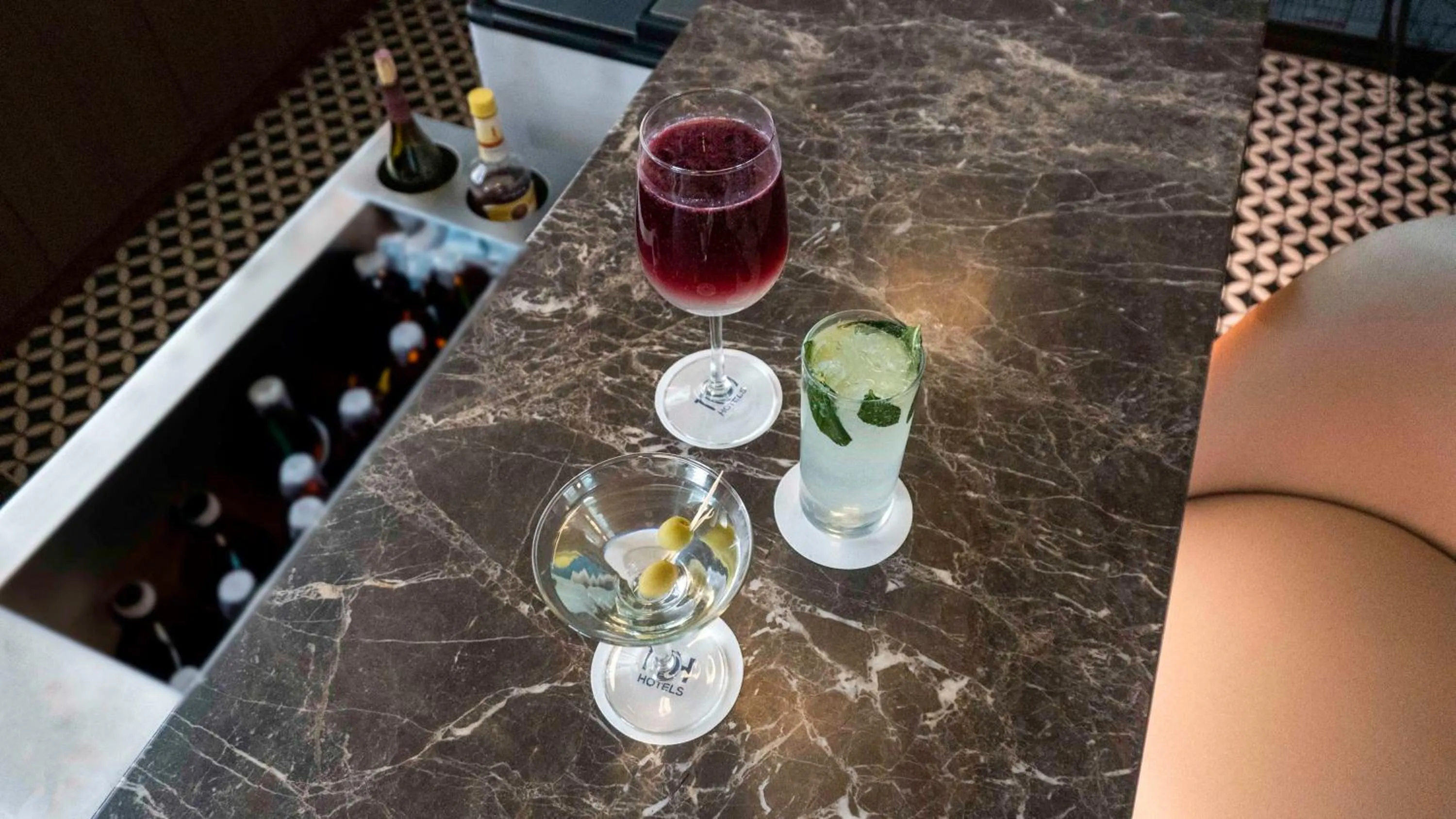 Lounge or bar in NH Mexico City Valle Dorado