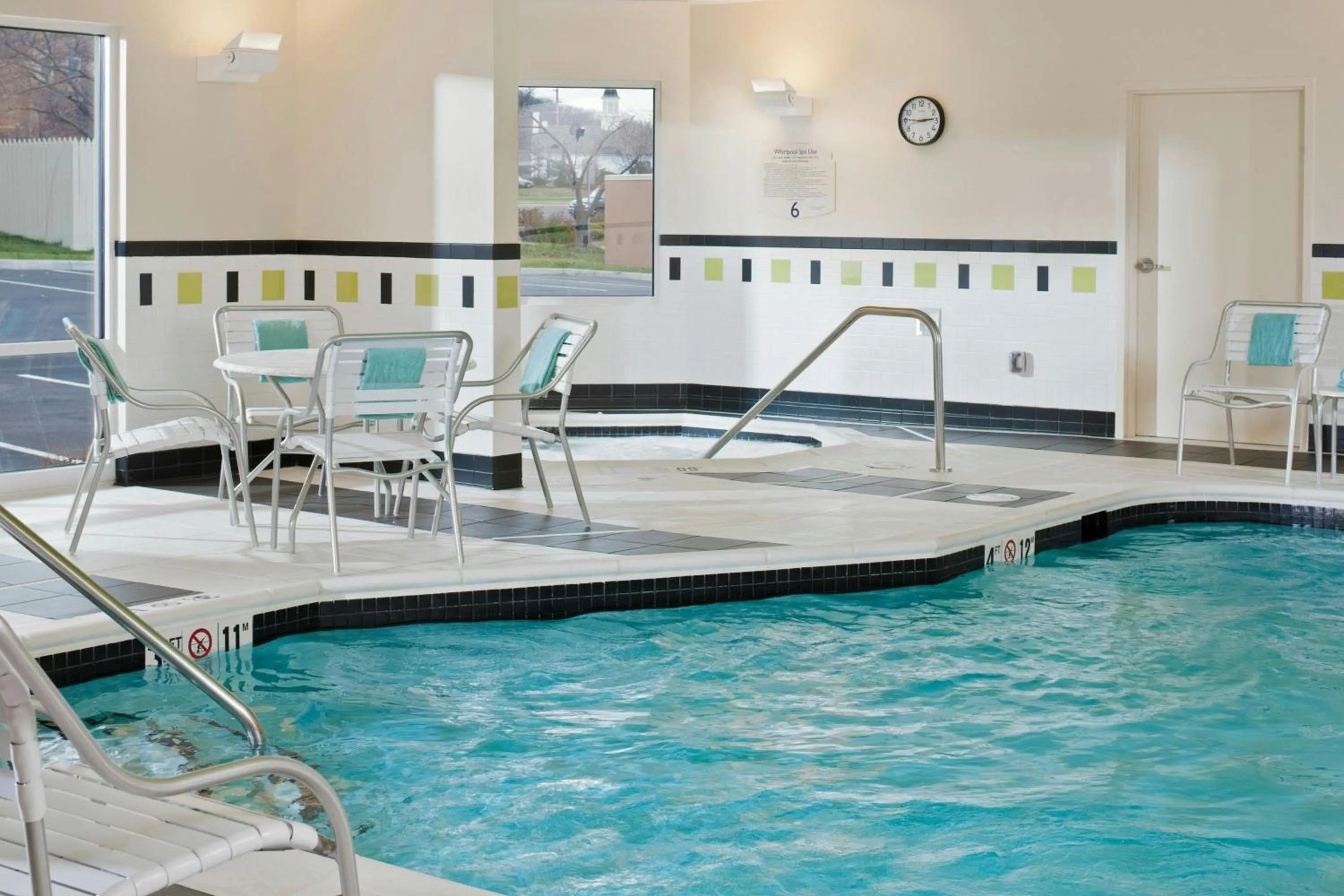 Swimming pool in Fairfield Inn and Suites by Marriott Harrisonburg