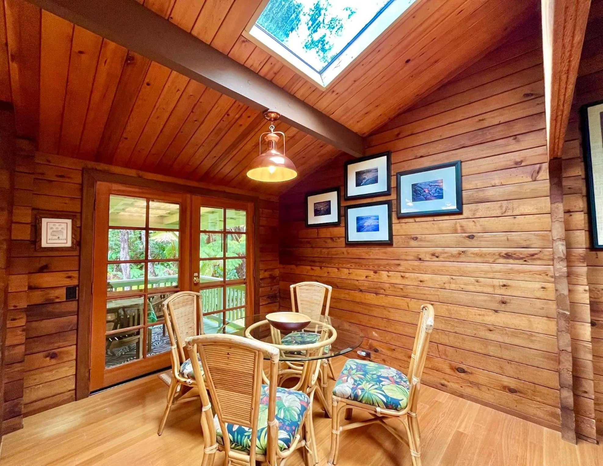 Dining area in Hale Sweet Hale as seen on HGTV