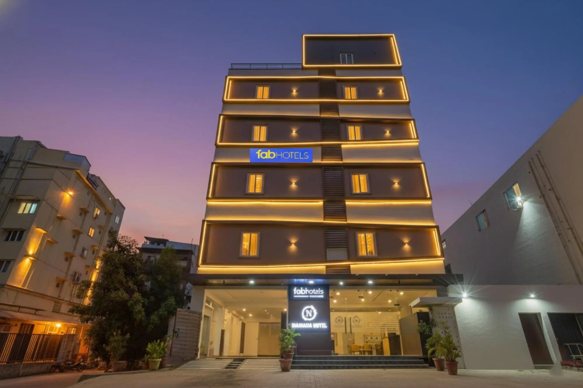 Property building in FabHotel Namaha Suites - Nr Hyderabad International Airport, Shamshabad