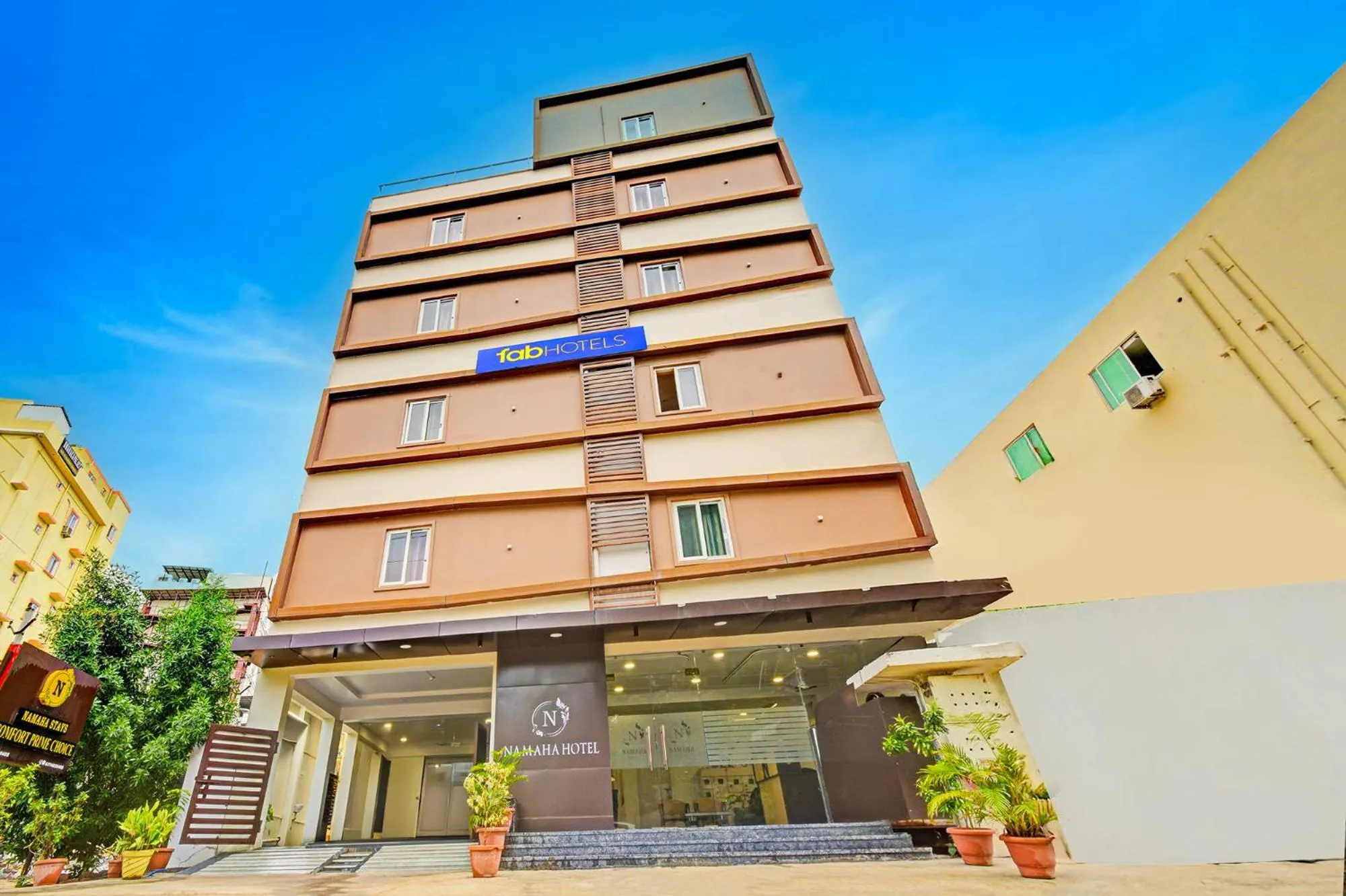 Property building in FabHotel Namaha Suites - Nr Hyderabad International Airport, Shamshabad