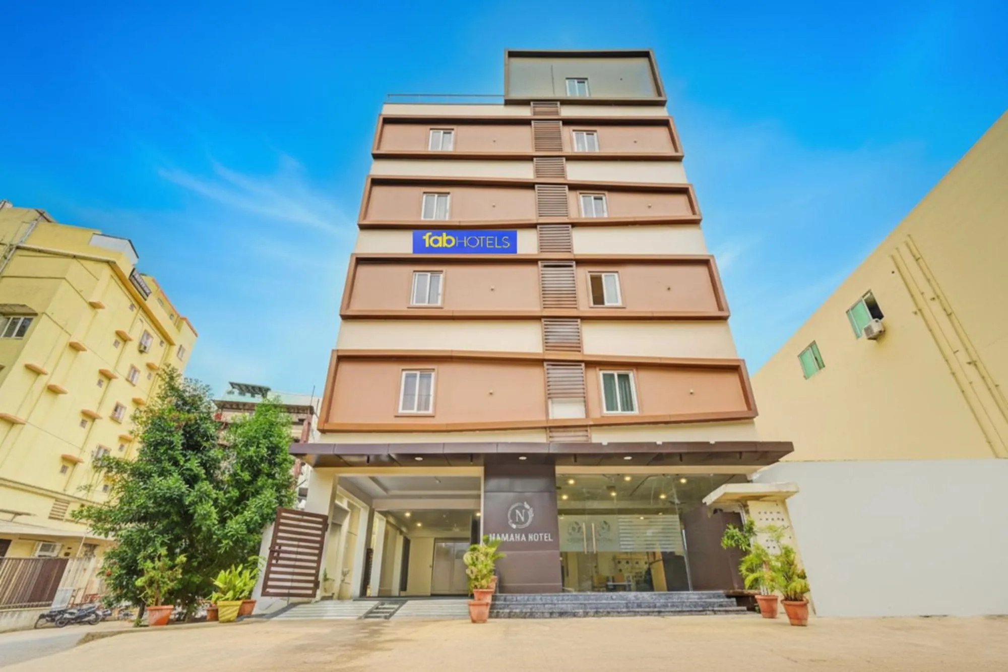 Property building in FabHotel Namaha Suites - Nr Hyderabad International Airport, Shamshabad