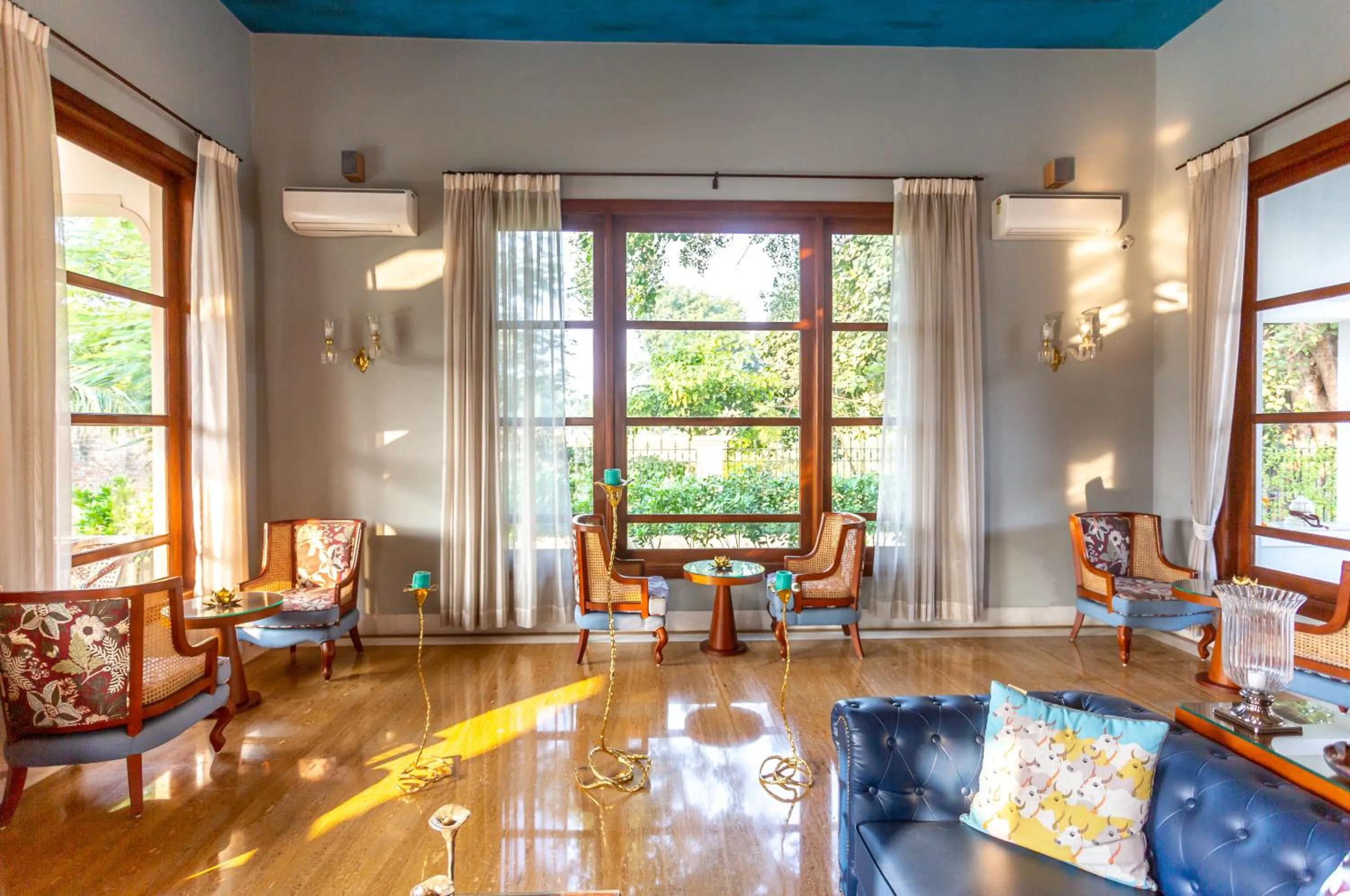 Living room in Tree of Life Resort & Spa Varanasi