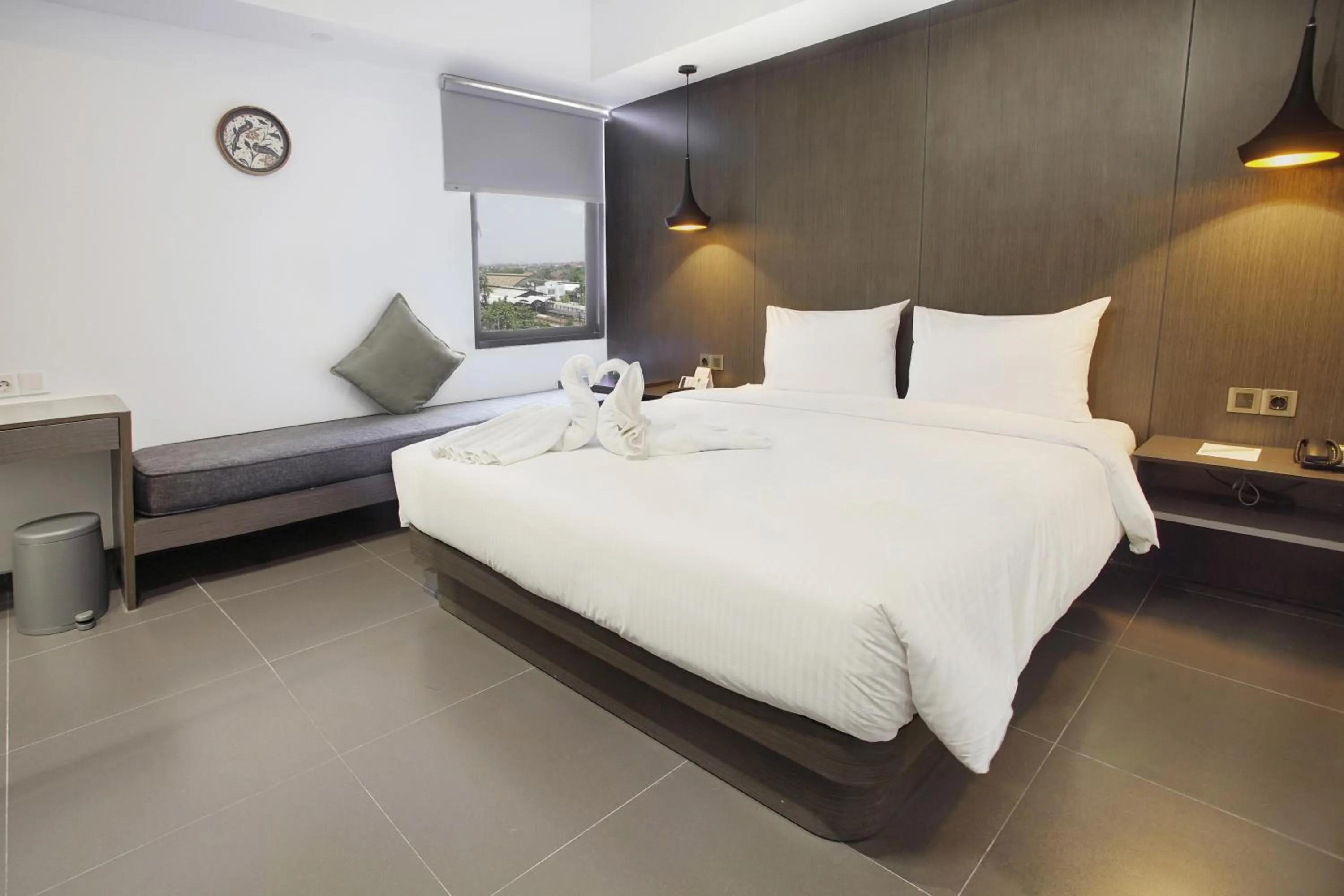 Bed in Malioboro Prime Hotel