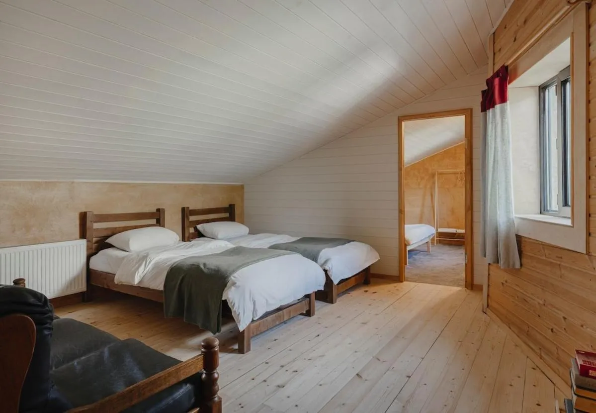 Bed in Kazbegi Hut
