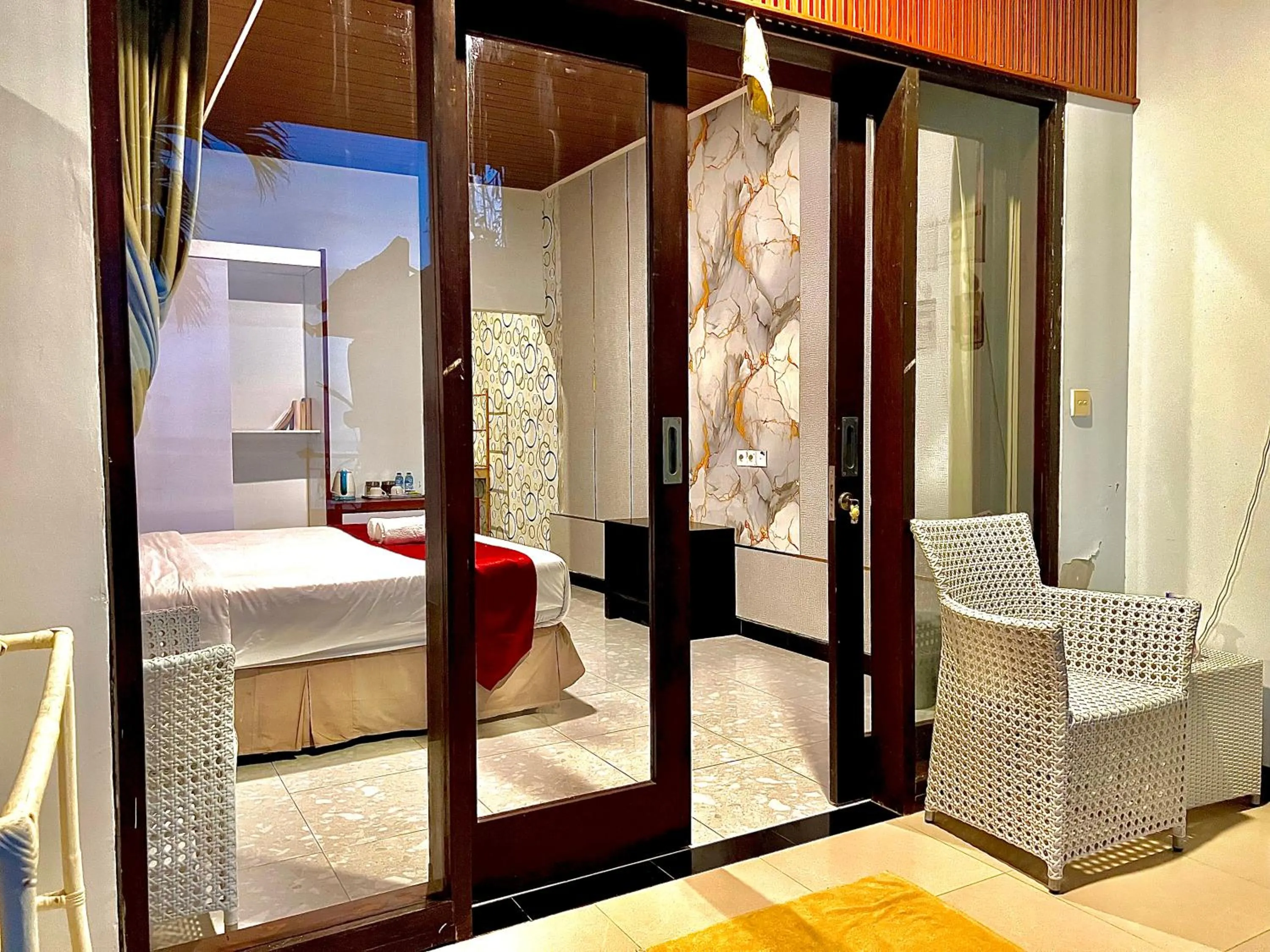 Bed in Valomia Beachfront