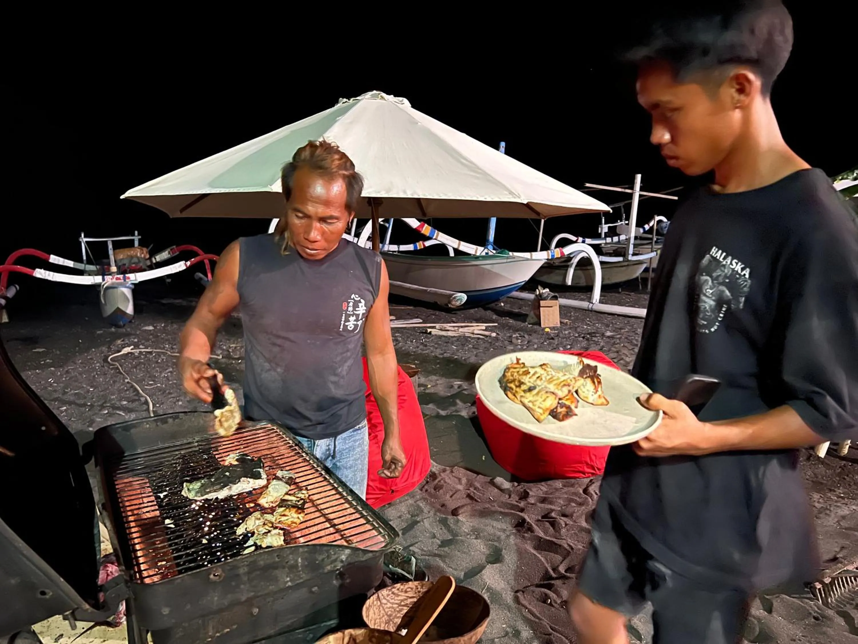 BBQ facilities in Valomia Beachfront