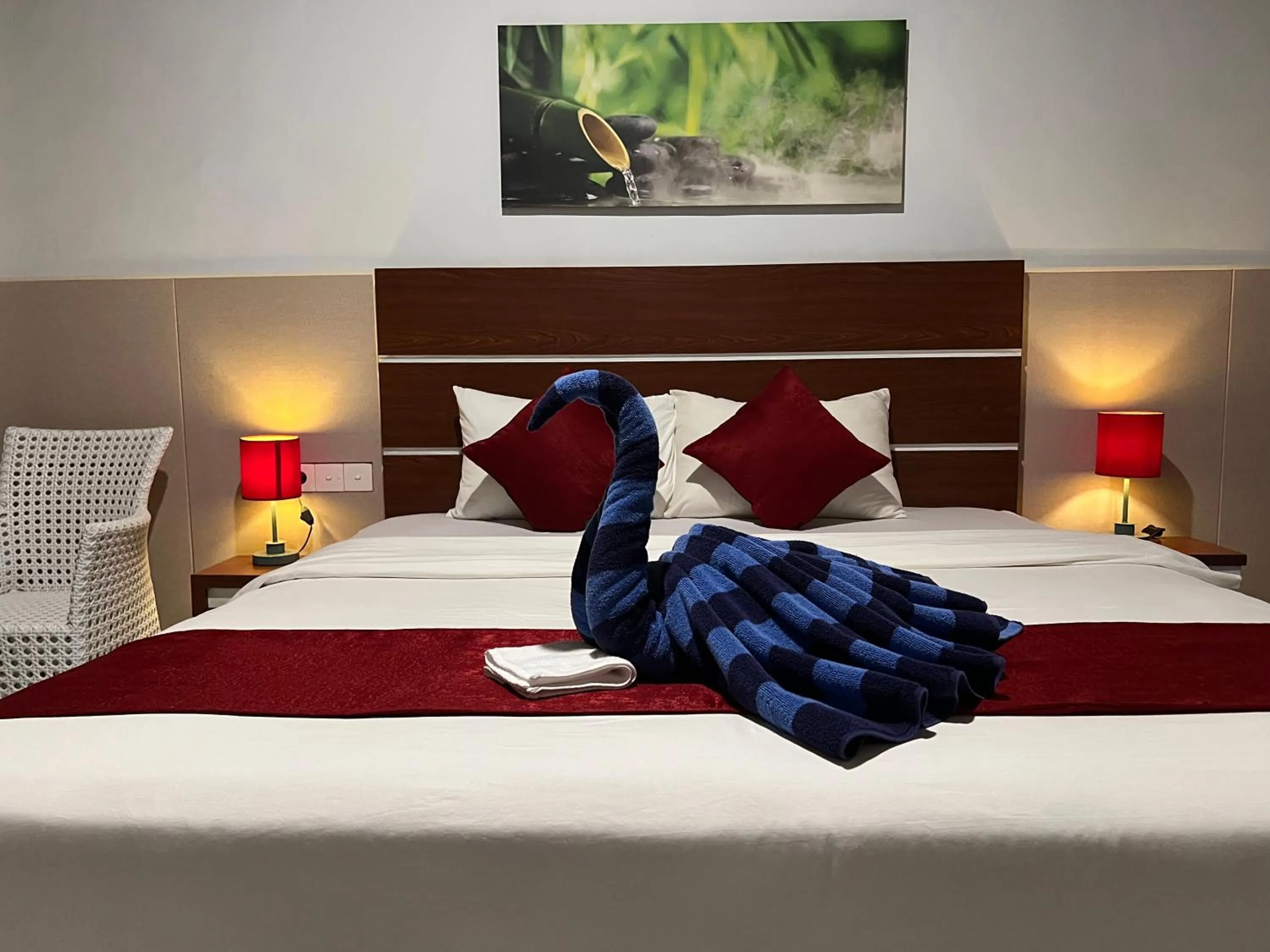 Bed in Valomia Beachfront