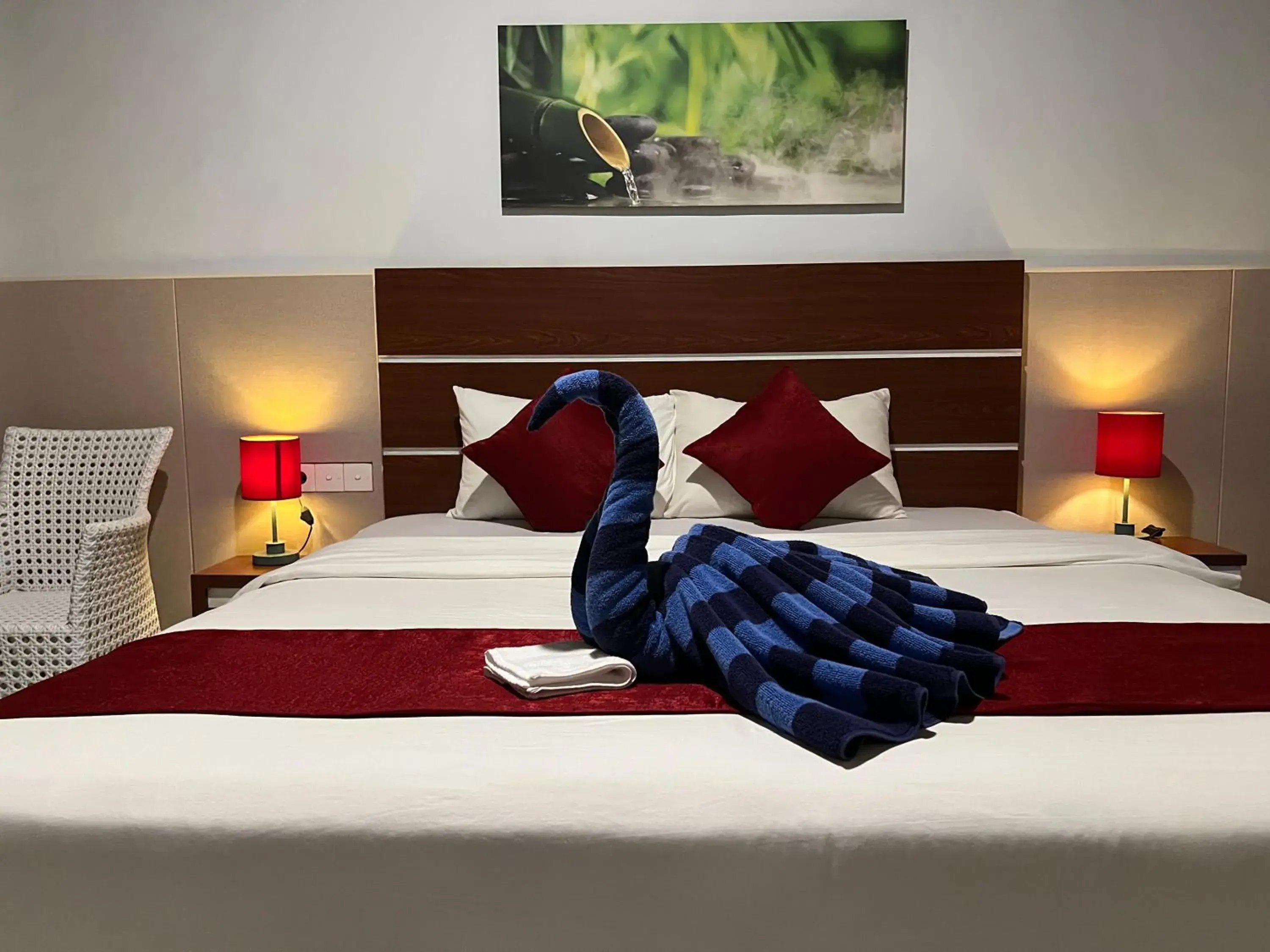 Bed in Valomia Beachfront Bed in Valomia Beachfront