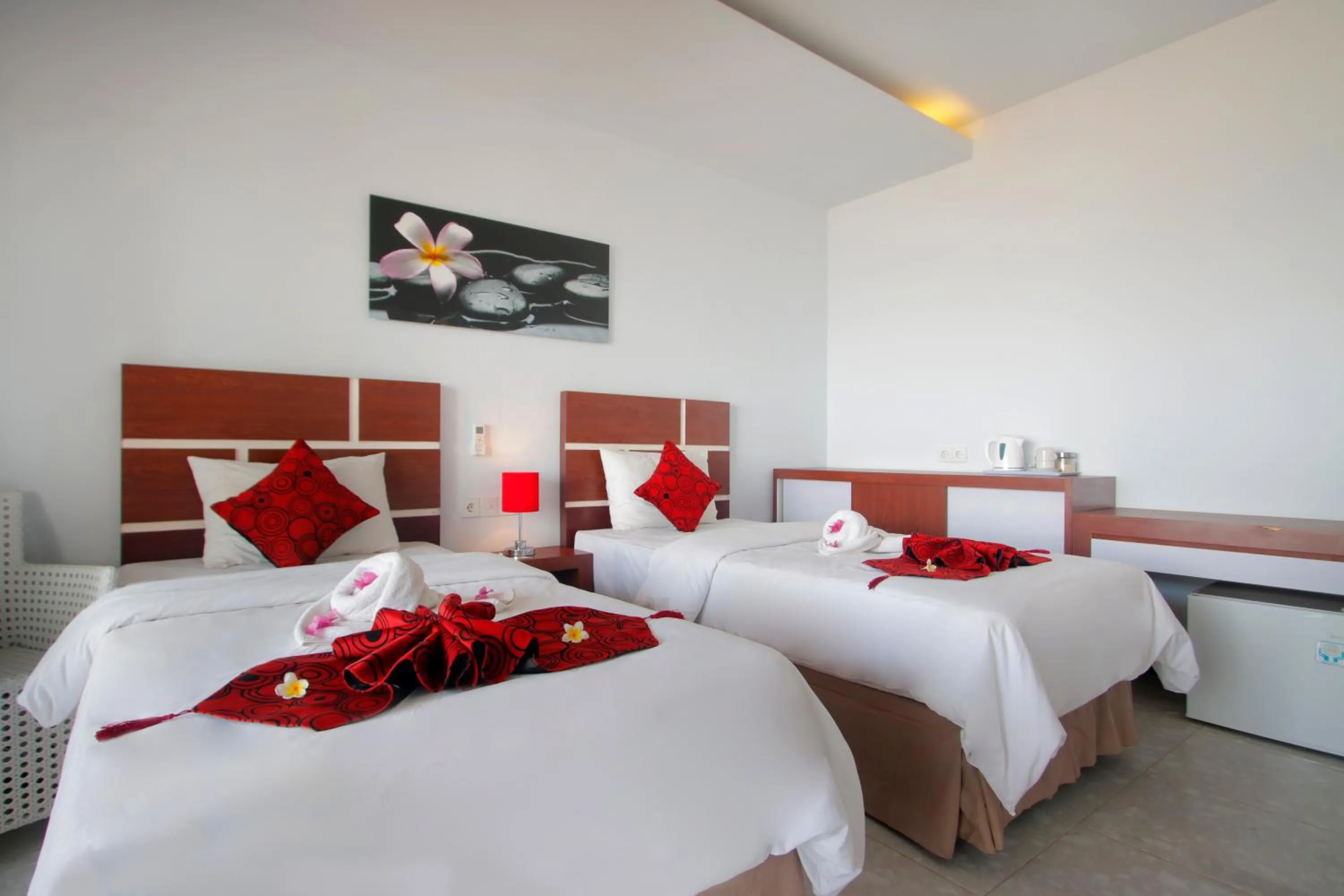 Bed in Valomia Beachfront