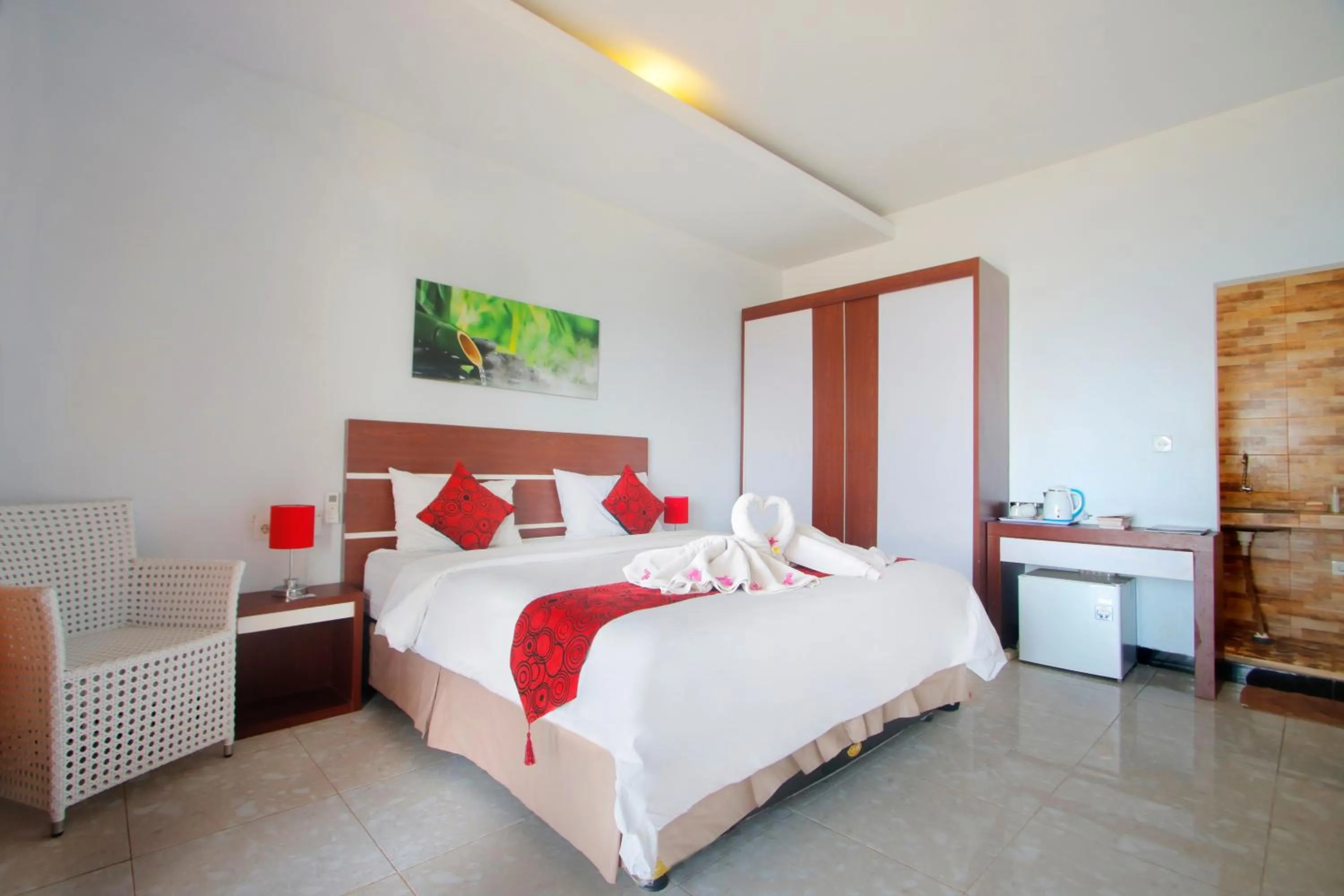Bed in Valomia Beachfront