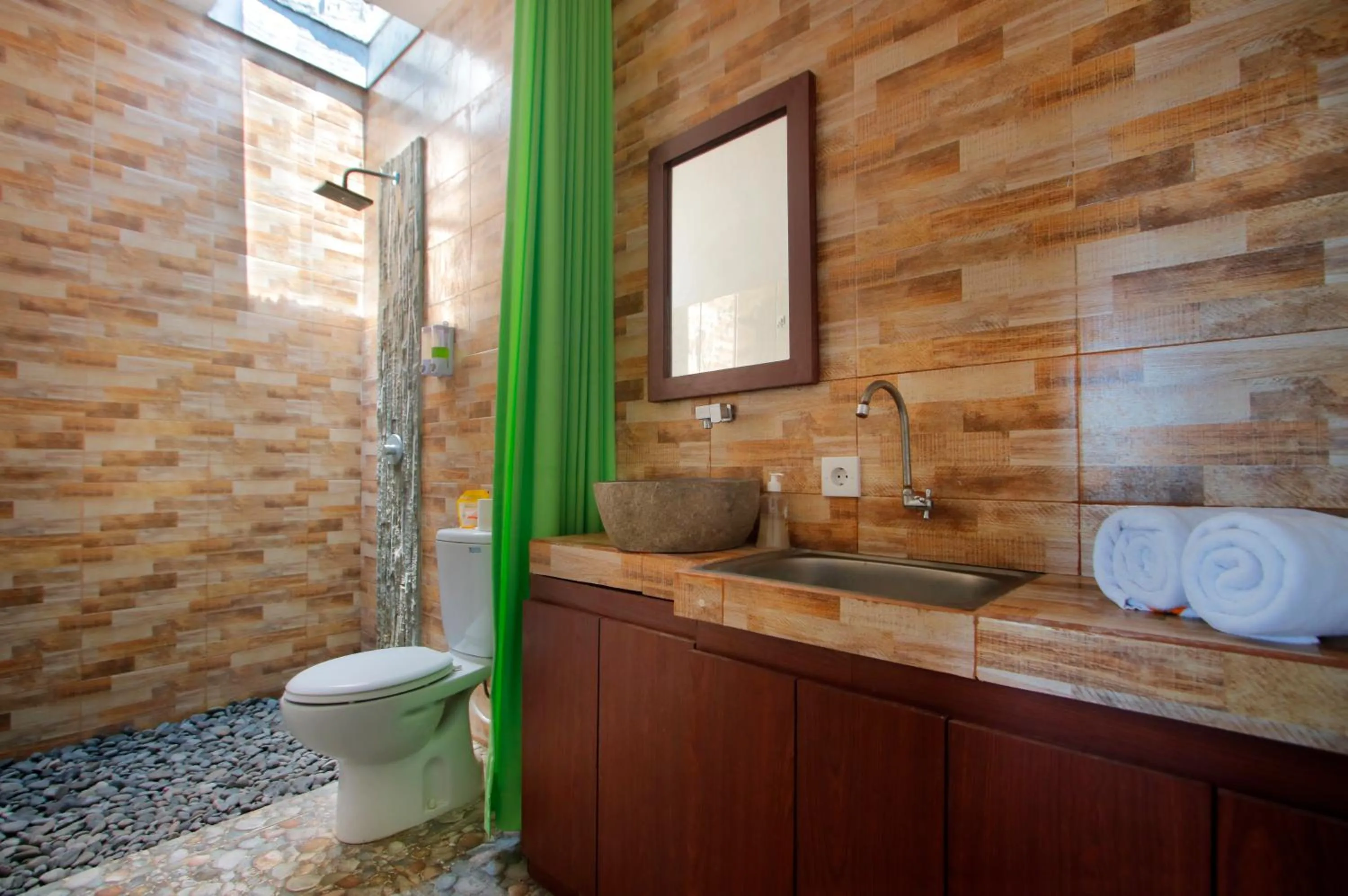 Bathroom in Valomia Beachfront
