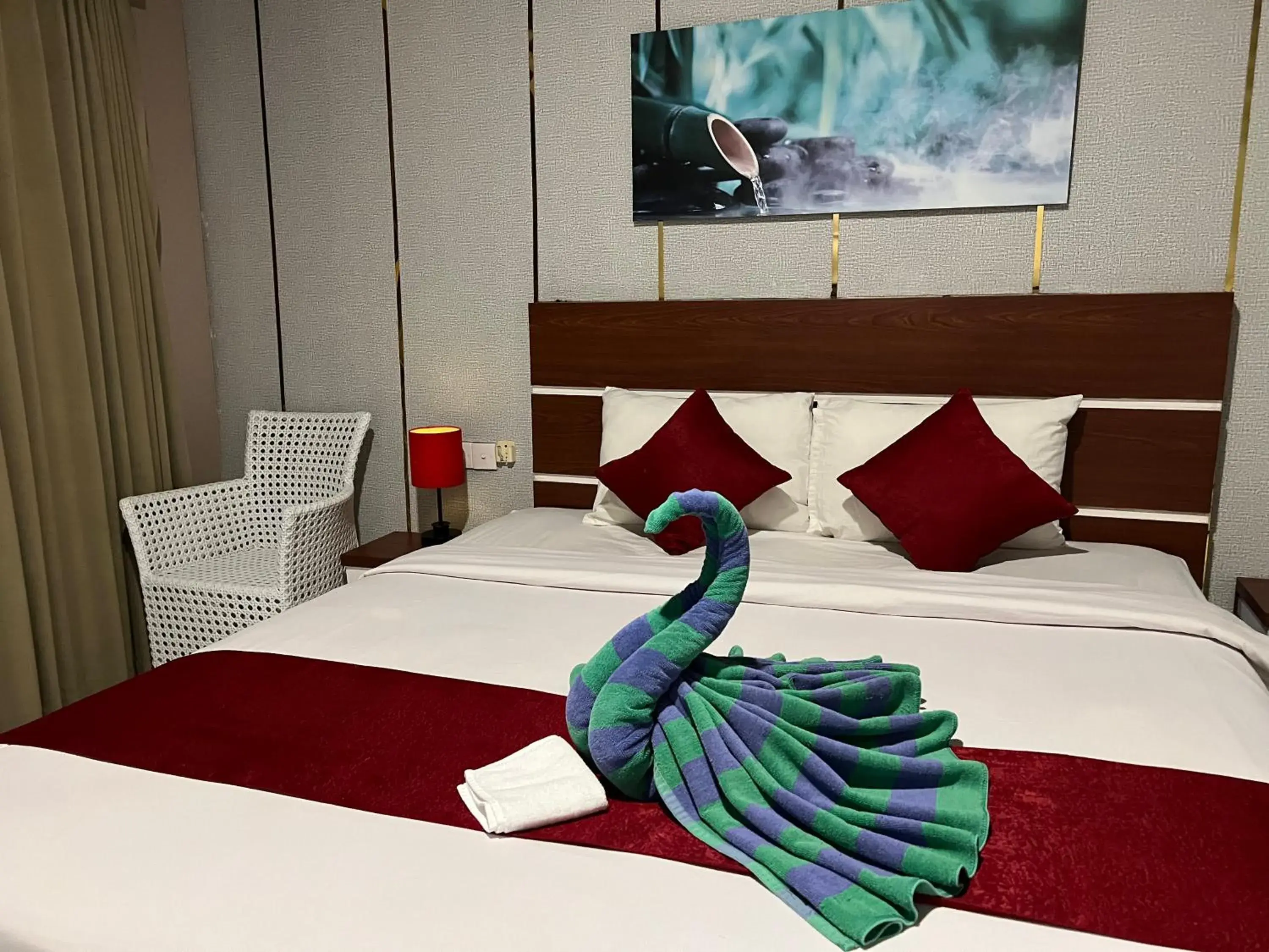 Bed in Valomia Beachfront Bed in Valomia Beachfront