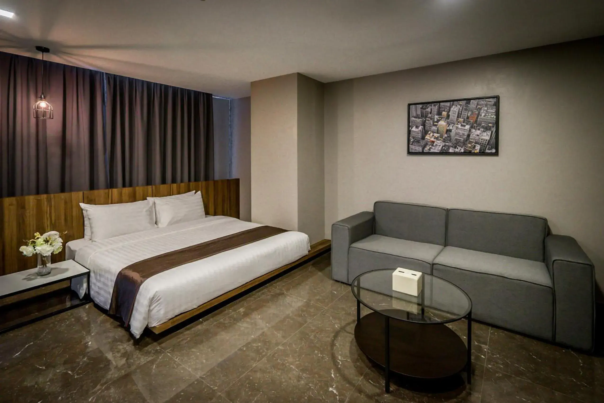 Bed in Onix Hotel Bangkok Bed in Onix Hotel Bangkok