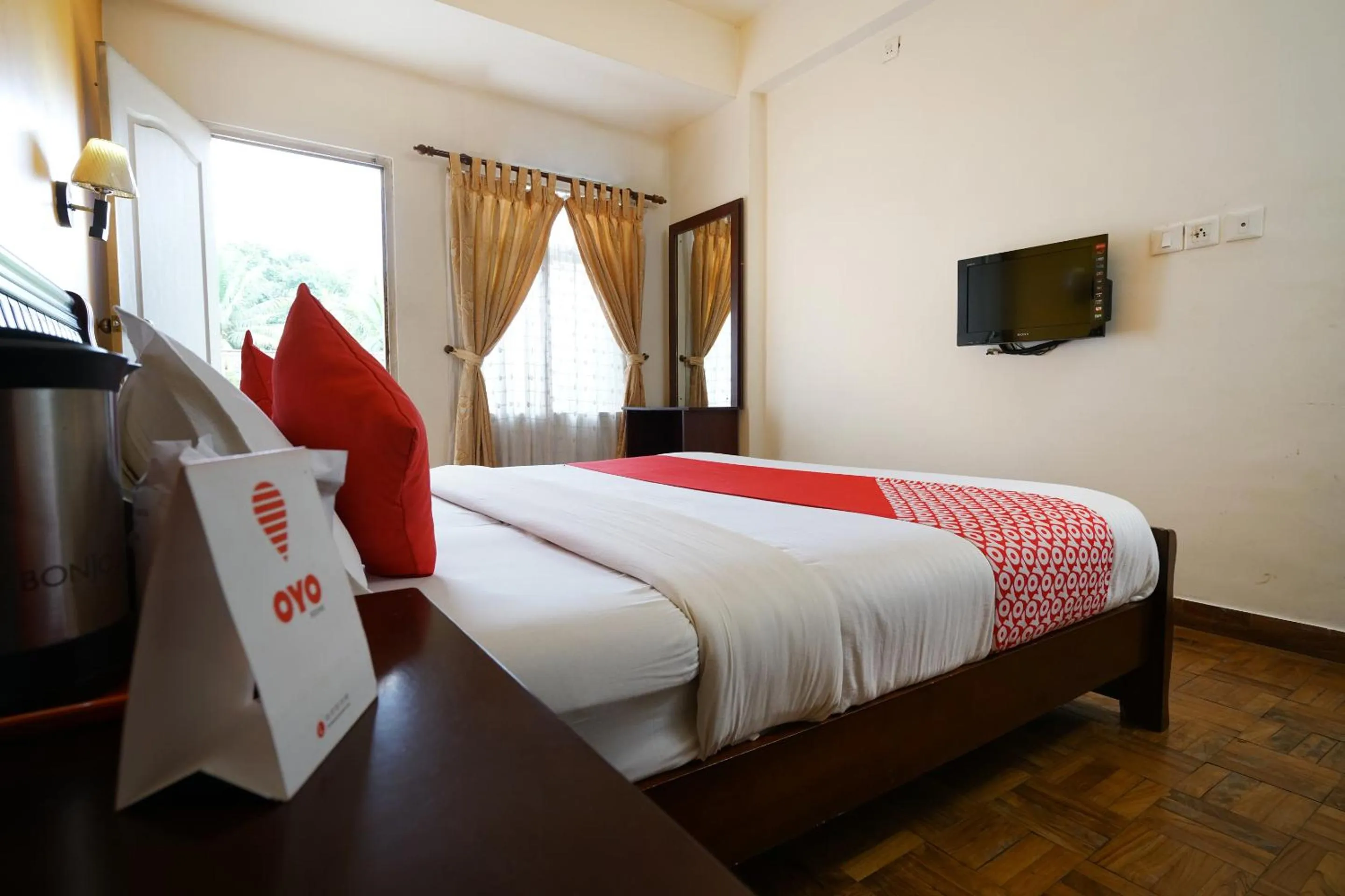 Bedroom, Bed in MGS Residency