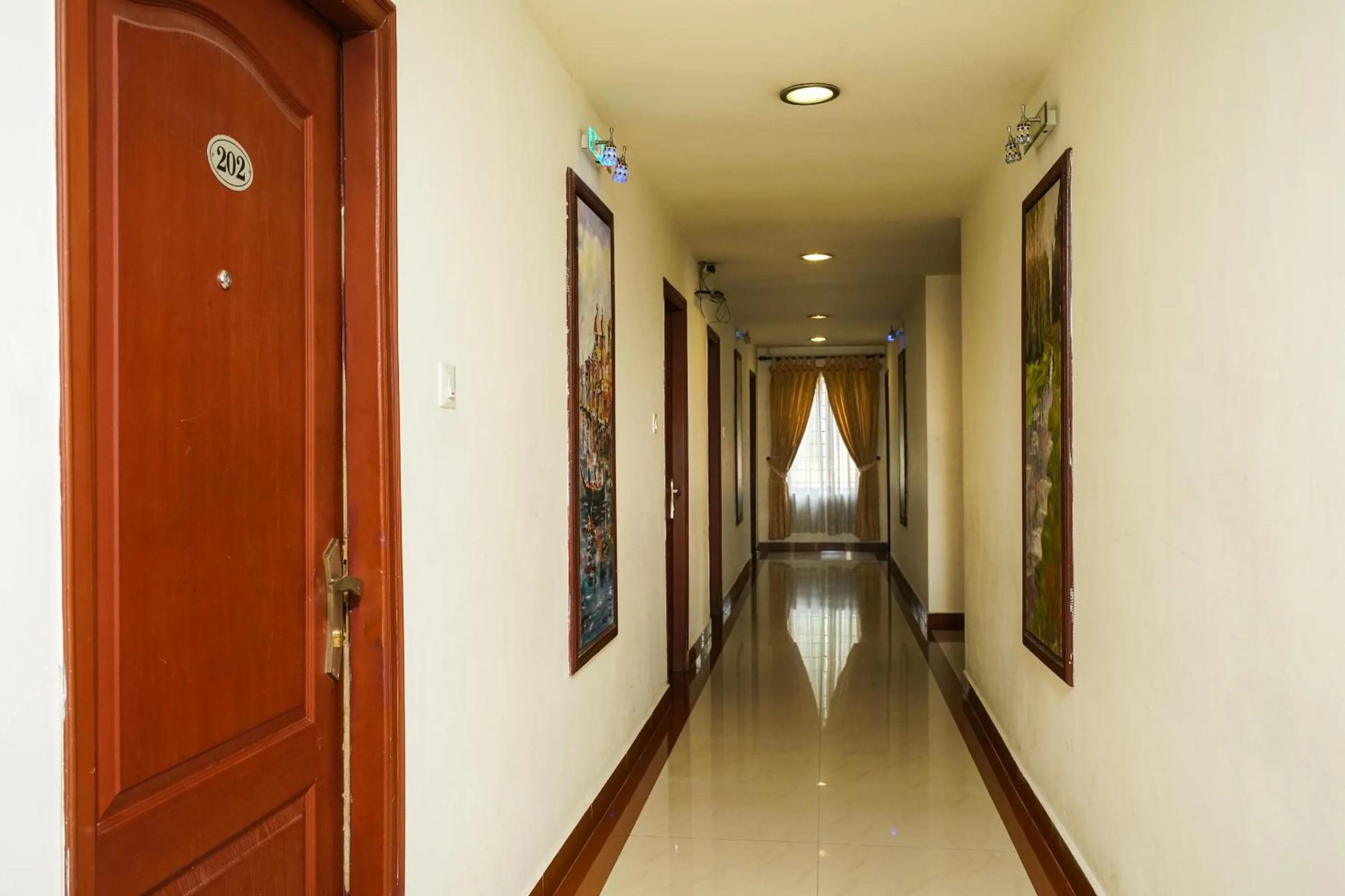 Floor plan in MGS Residency