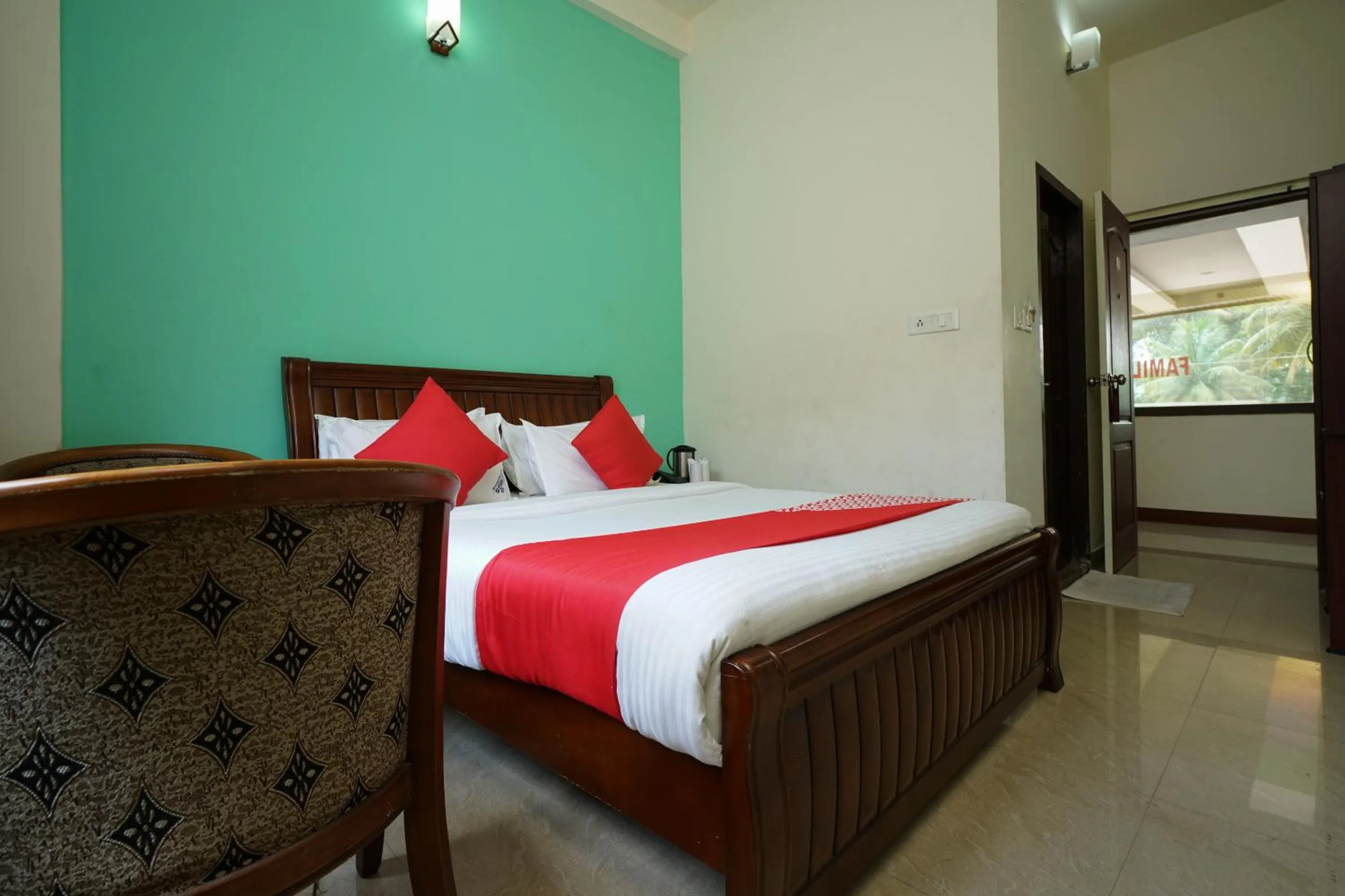 Bedroom, Bed in MGS Residency