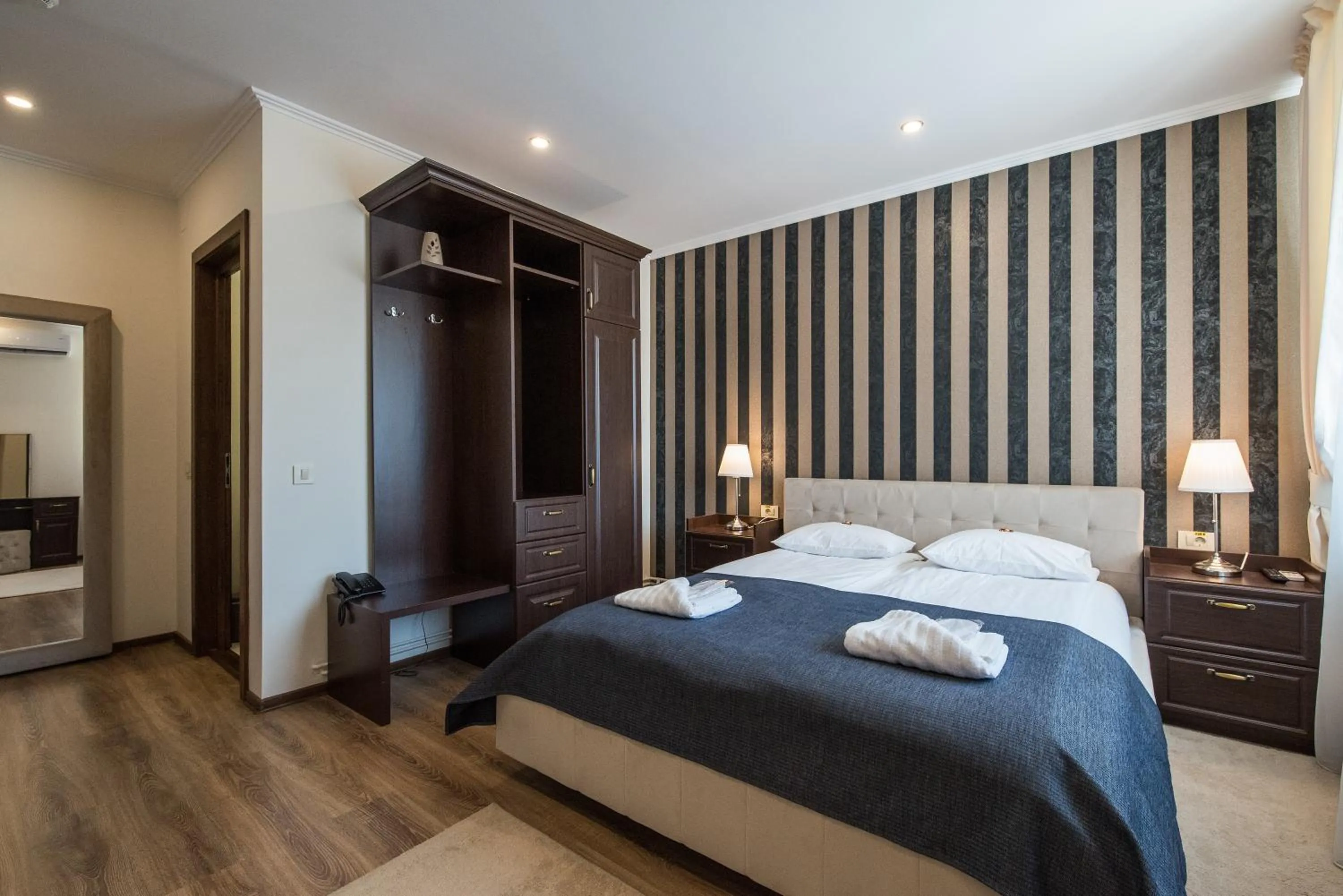 Bed in Pensiunea David