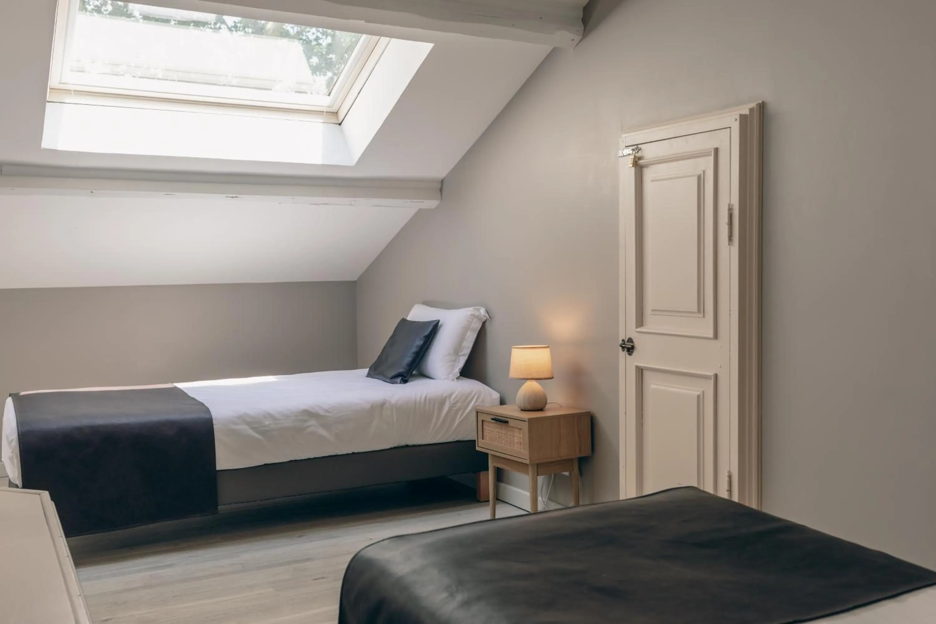 Bed in Auberge de la Treille - Chambres d'Hôtes