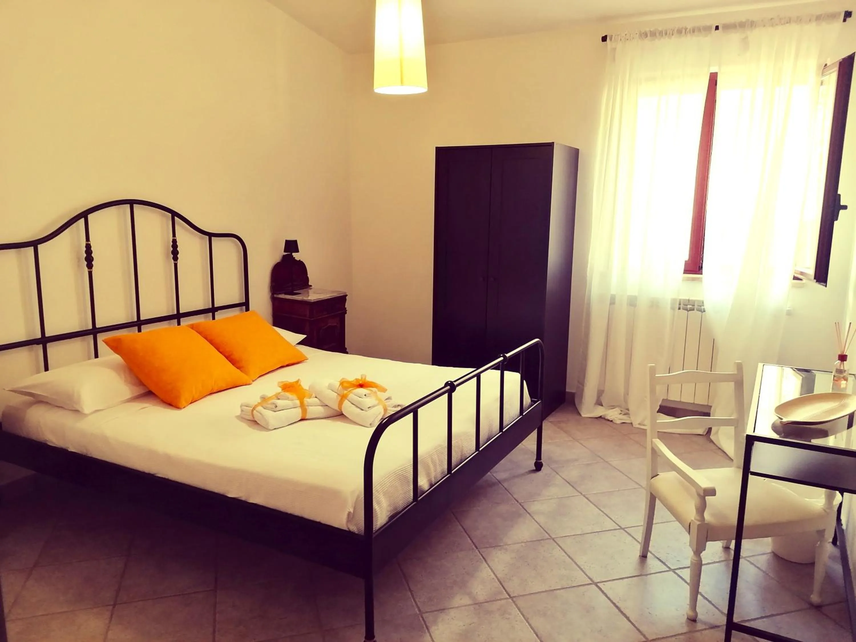 Bed in B&B La Montagna Rosa