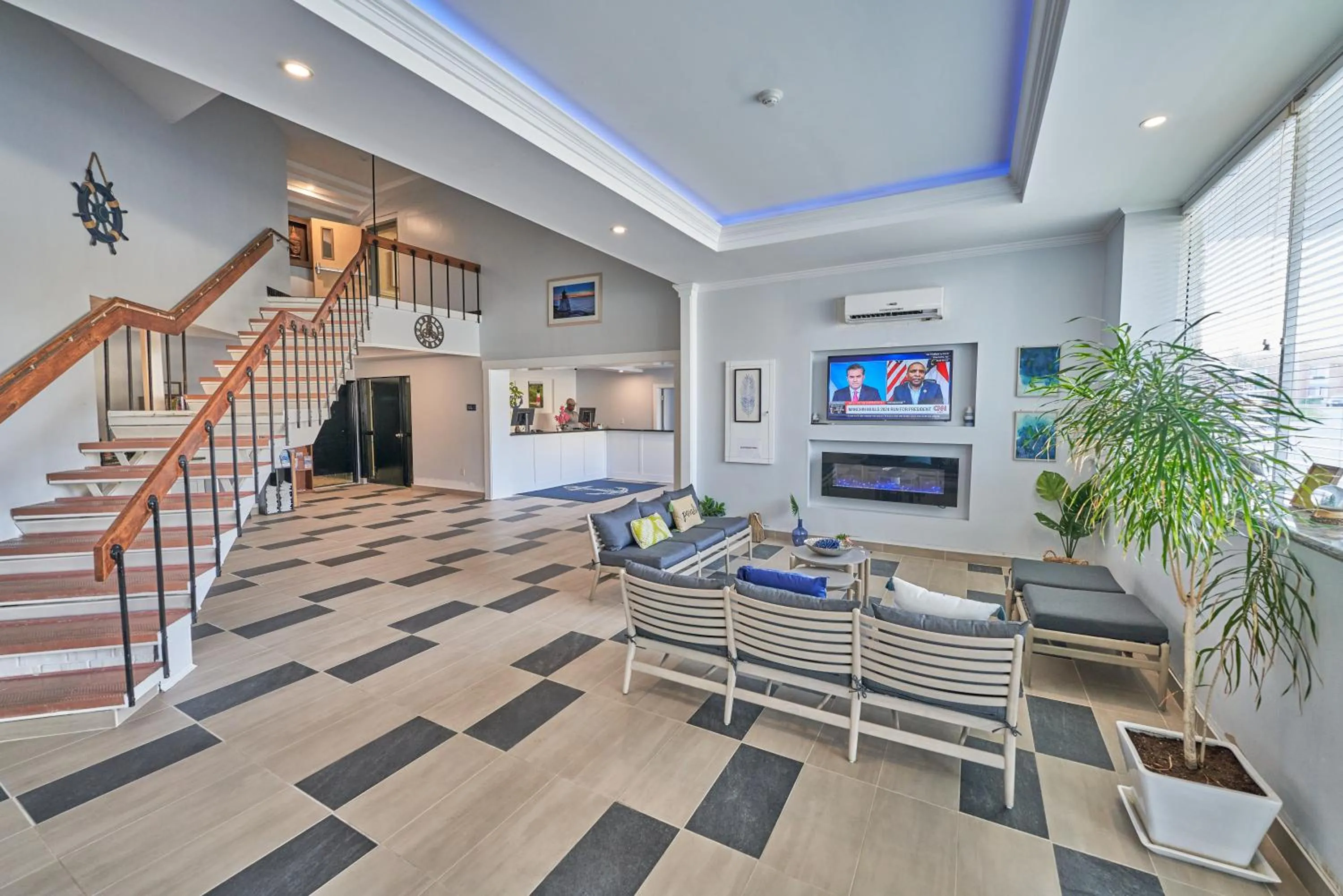 Lobby or reception in Hyannis Plaza Hotel