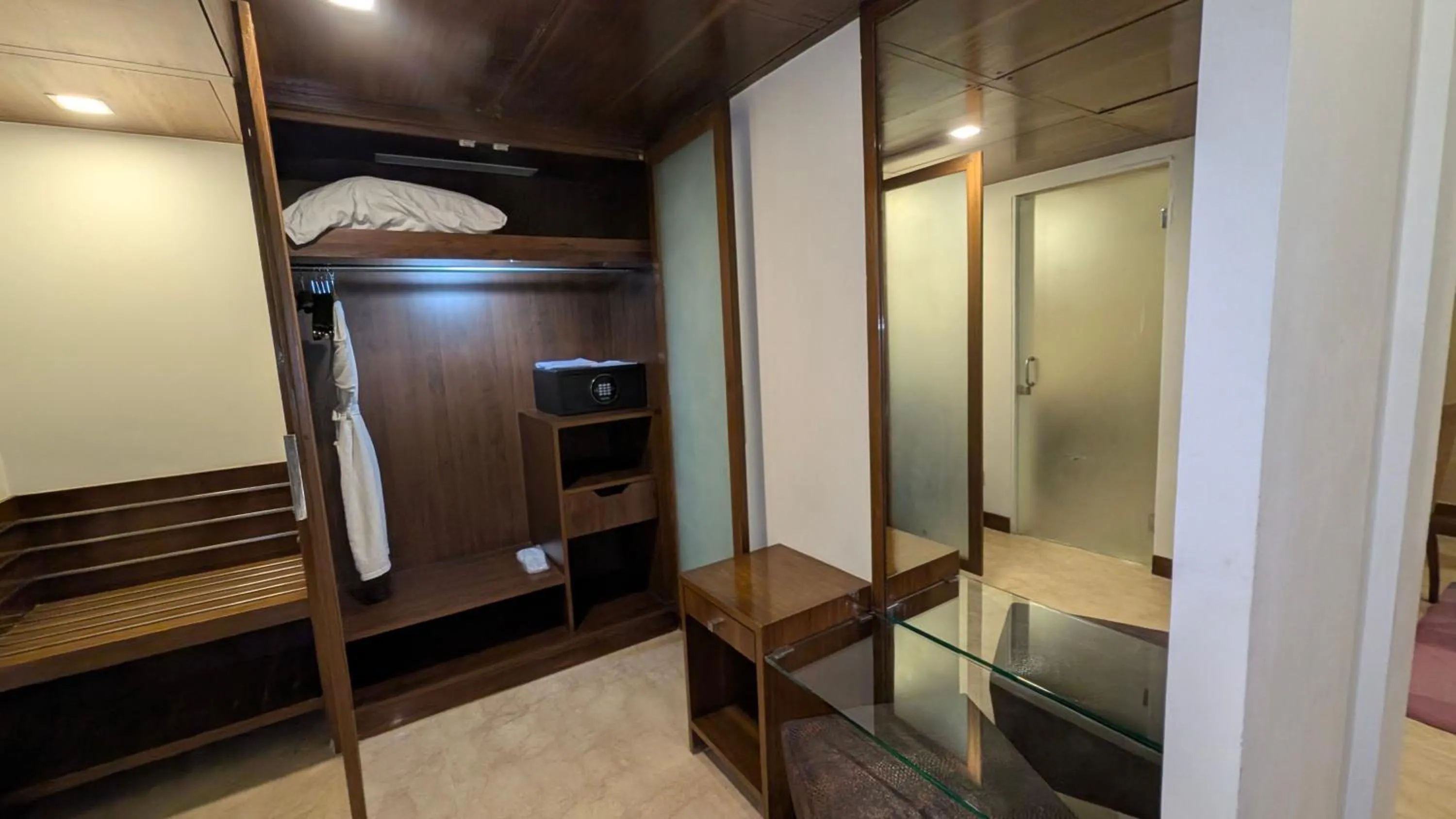 Decorative detail in Pride Hotel, Chennai