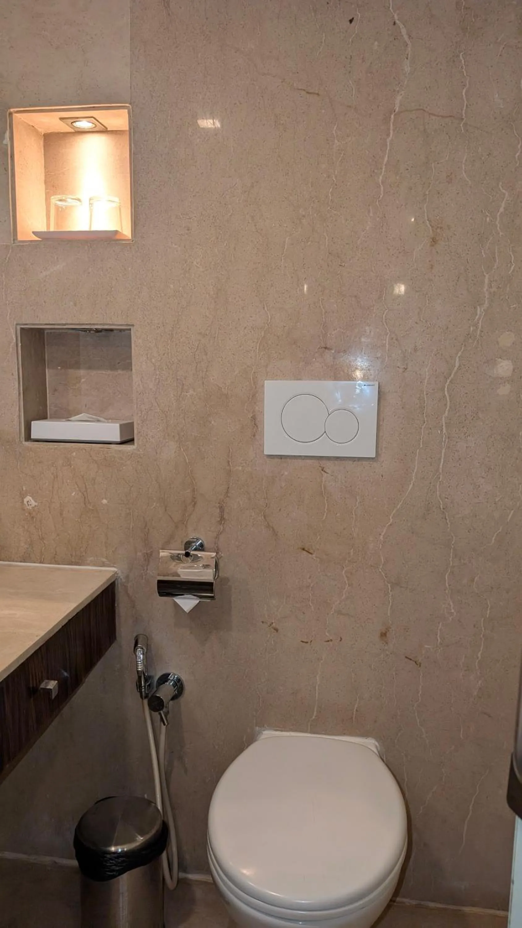 Decorative detail in Pride Hotel, Chennai