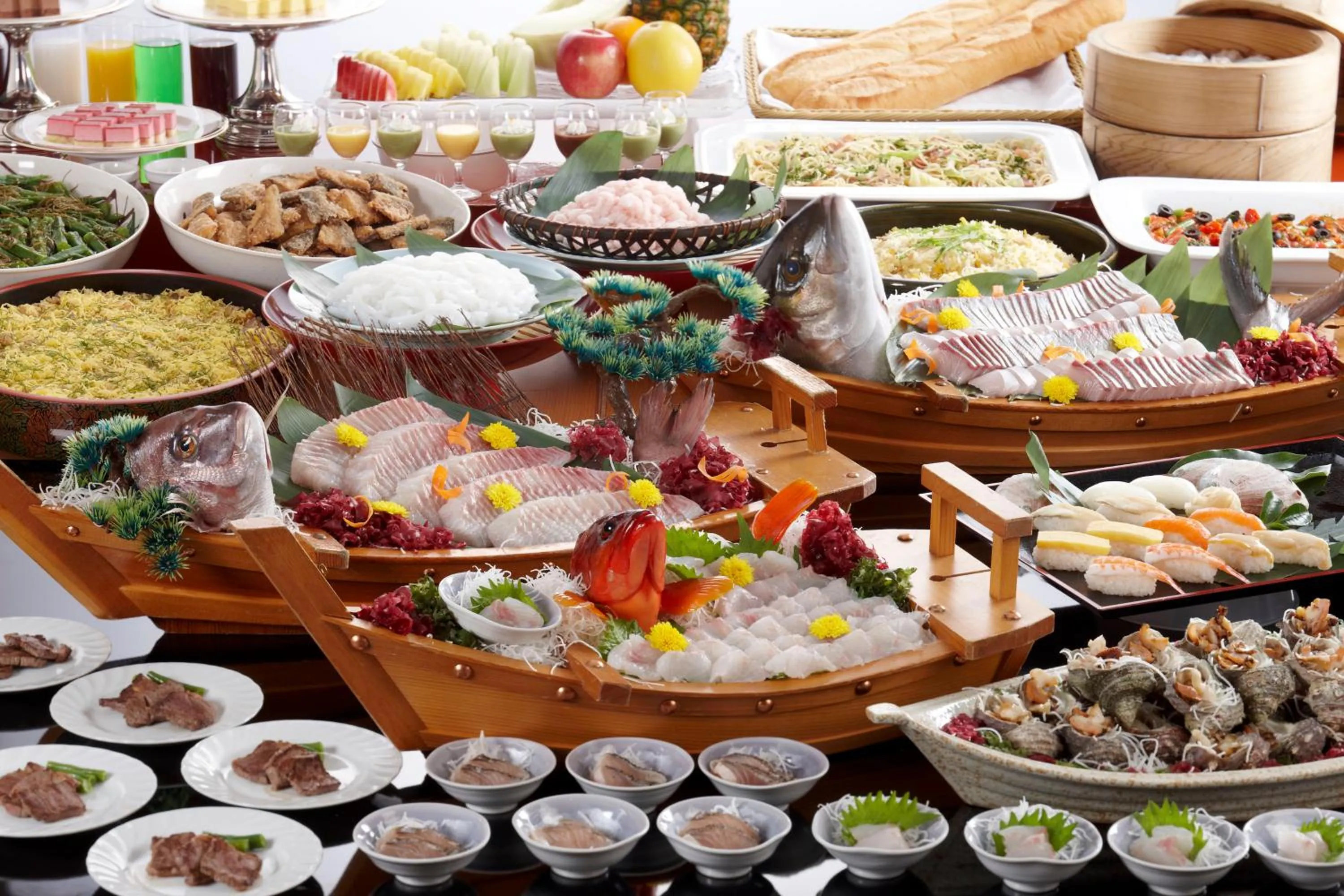 Food in Miyako Resort Okushima Aqua Forest