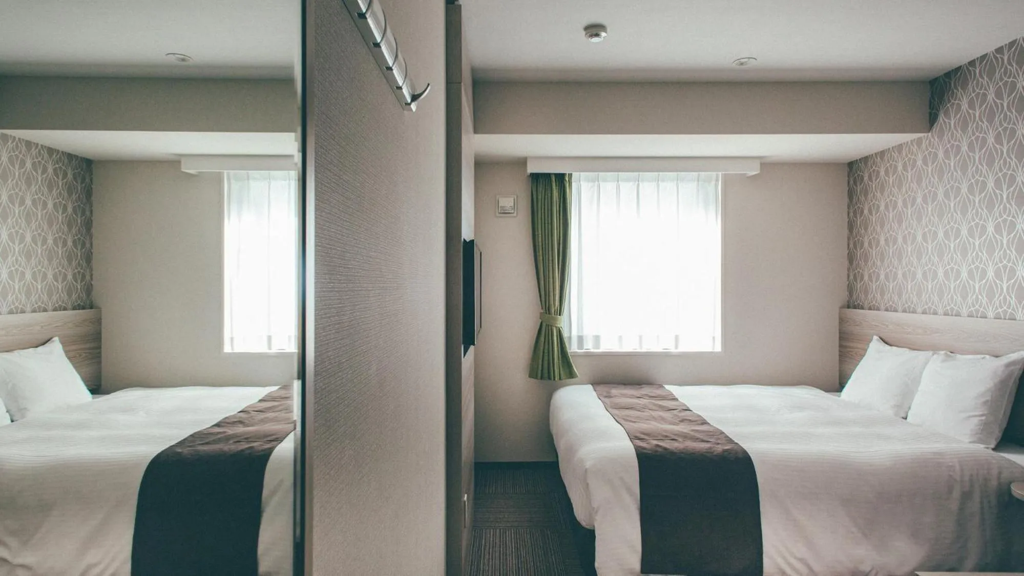 Bed in Kuretake Inn Premium Nagoya Nayabashi