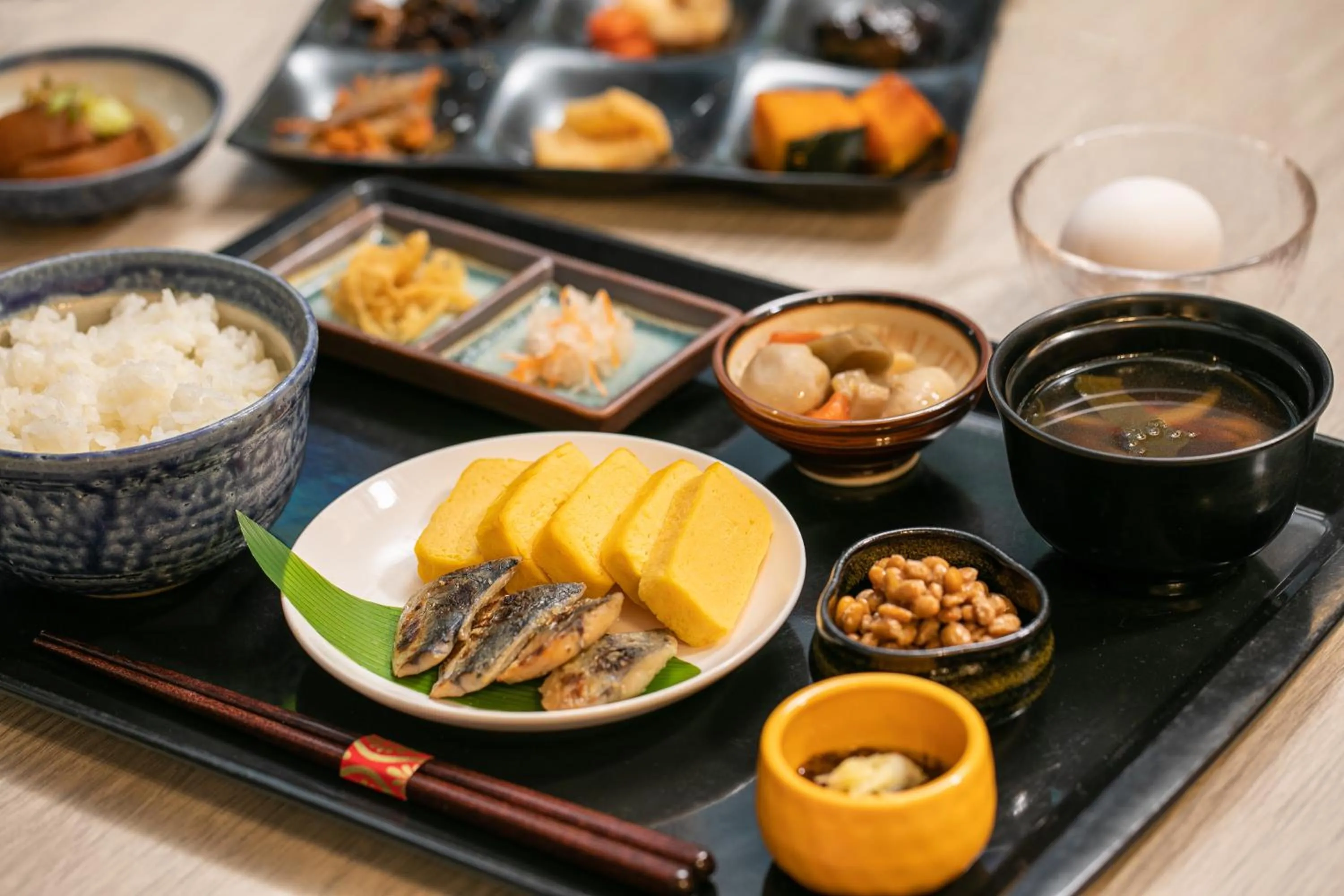 Breakfast in Kuretake Inn Premium Nagoya Nayabashi