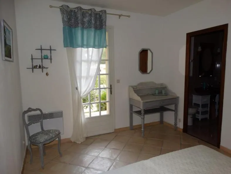 Bed in L'Oustau de Bigatié