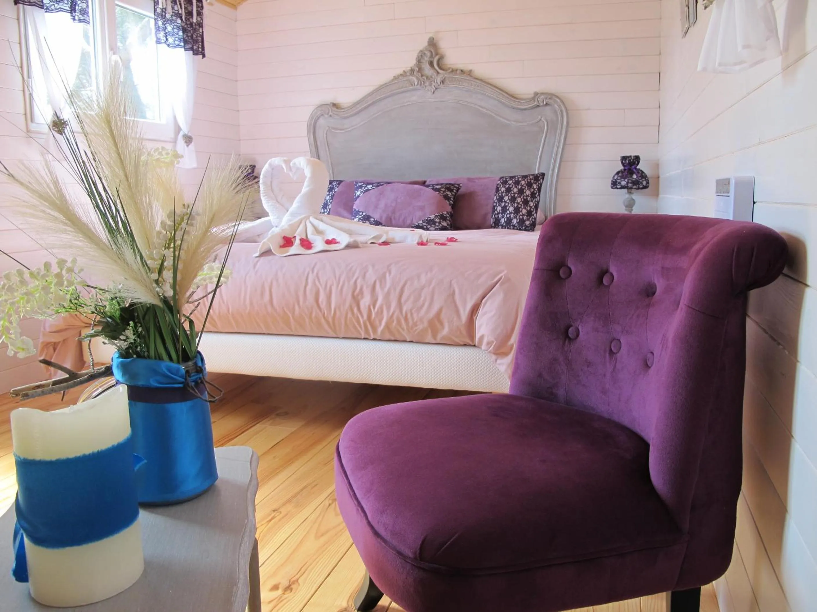 Bed in L'Oustau de Bigatié