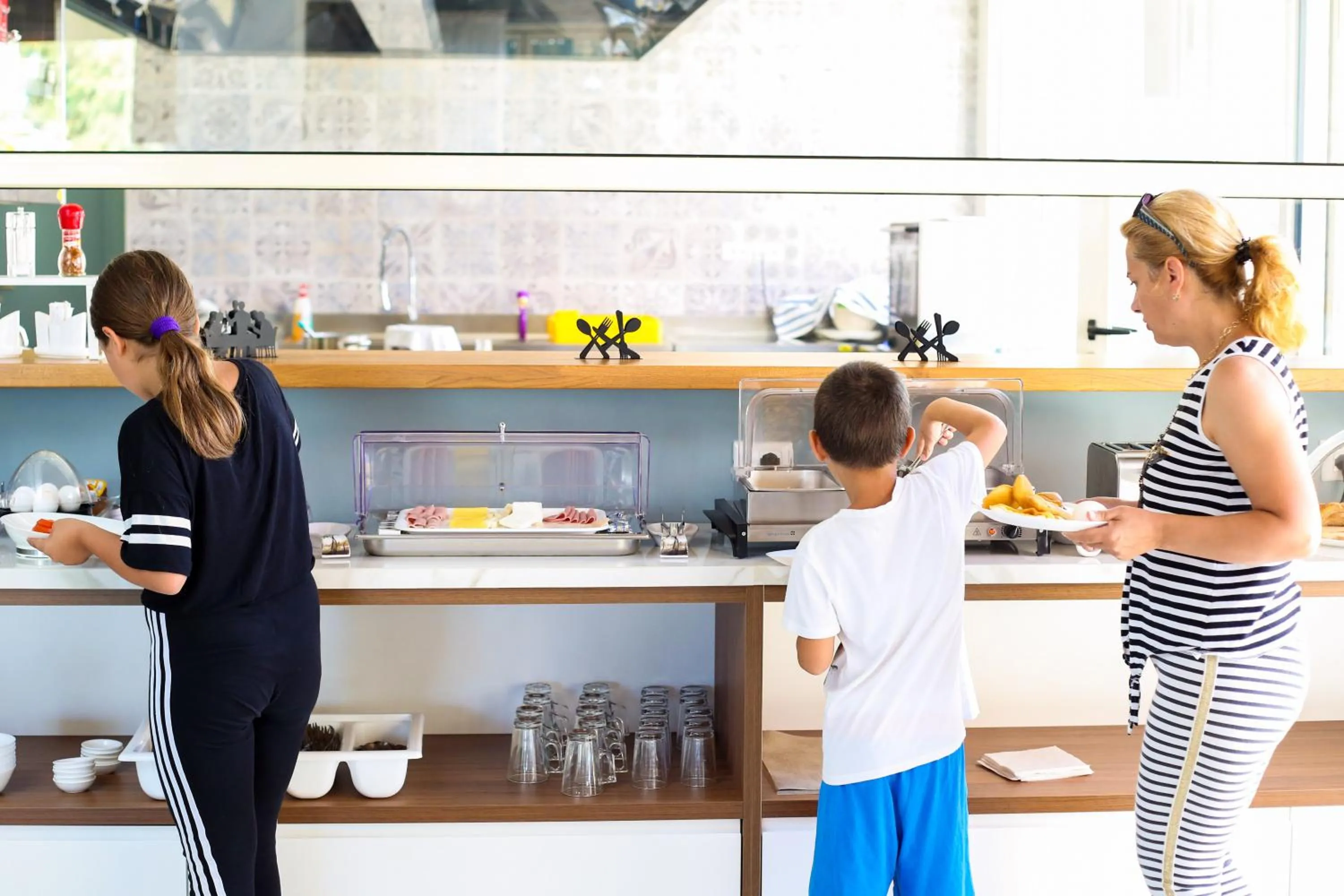 Breakfast in Bel Ami Suita Hotel