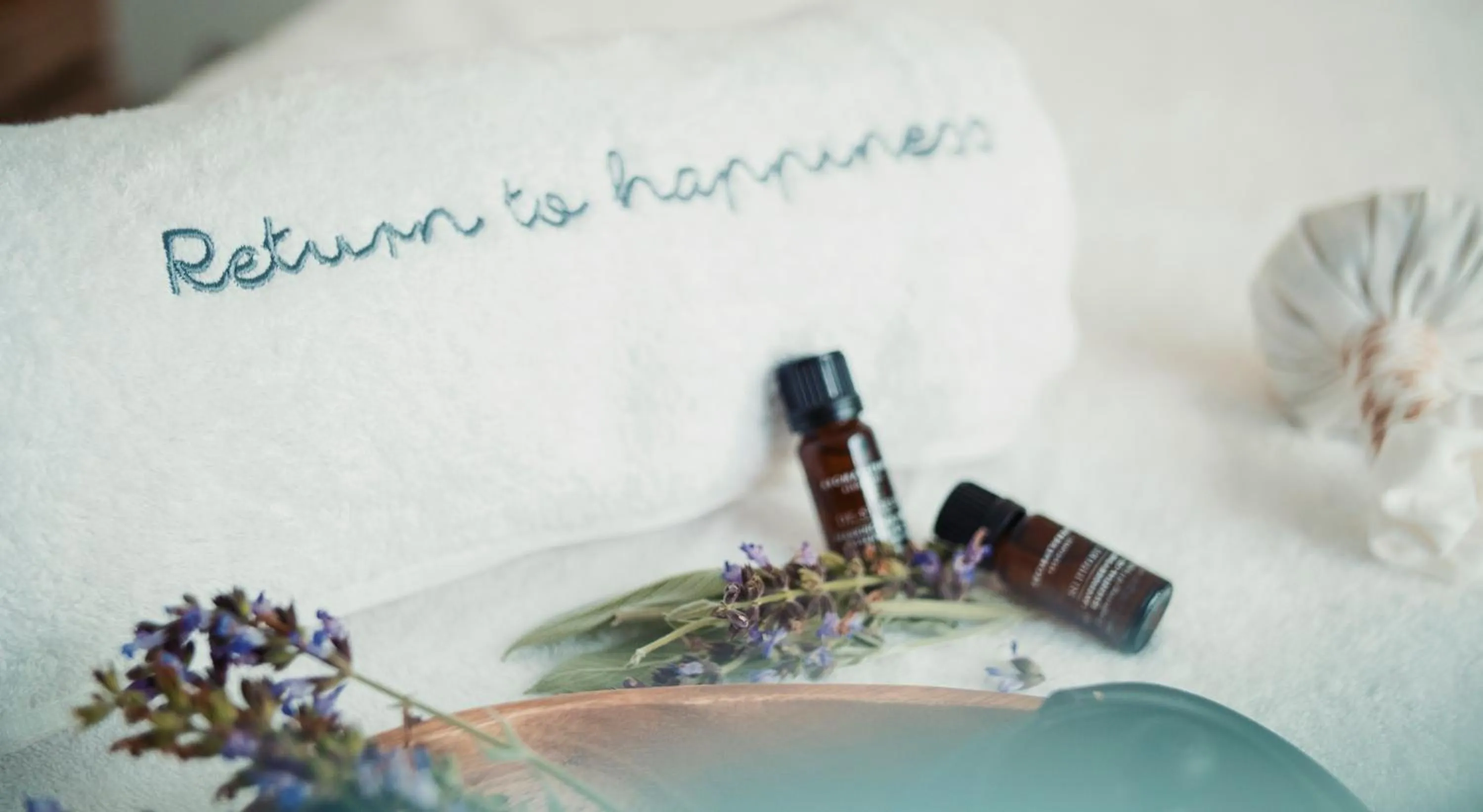 Decorative detail in Aelia Wellness Retreat