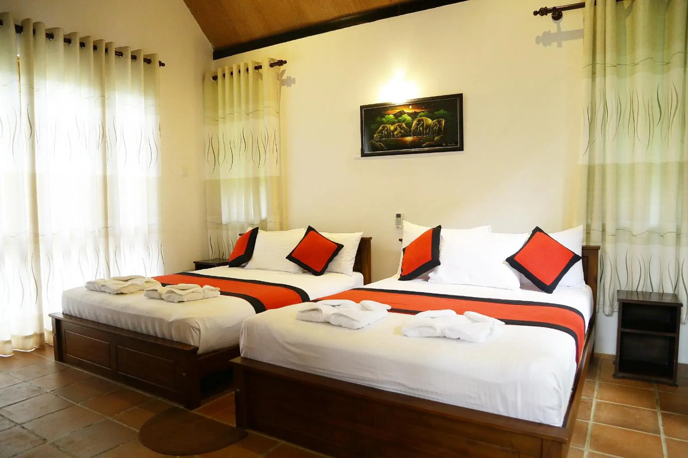 Bed in Hantara Udawalawa Bed in Hantara Udawalawa