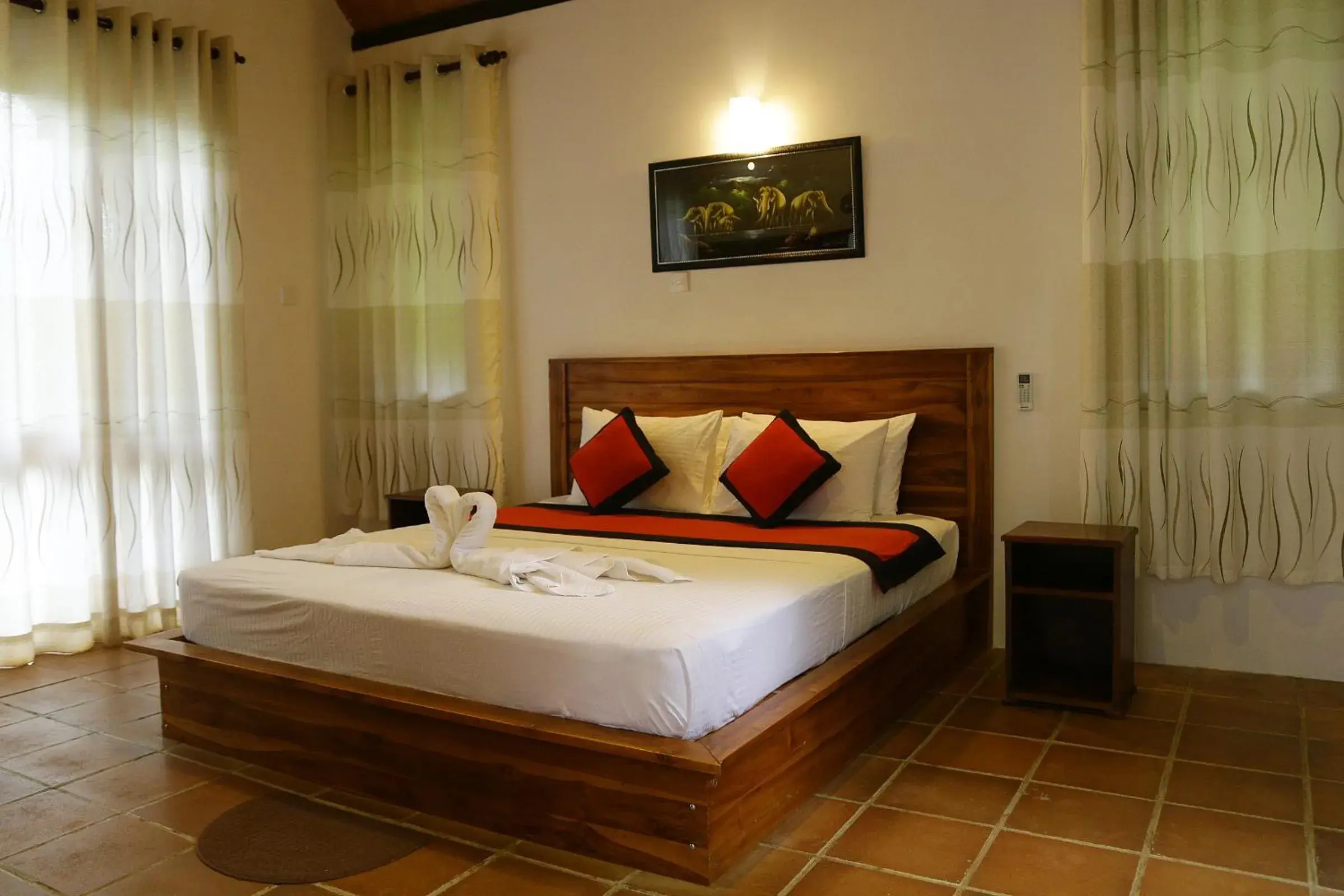 Bed in Hantara Udawalawa Bed in Hantara Udawalawa