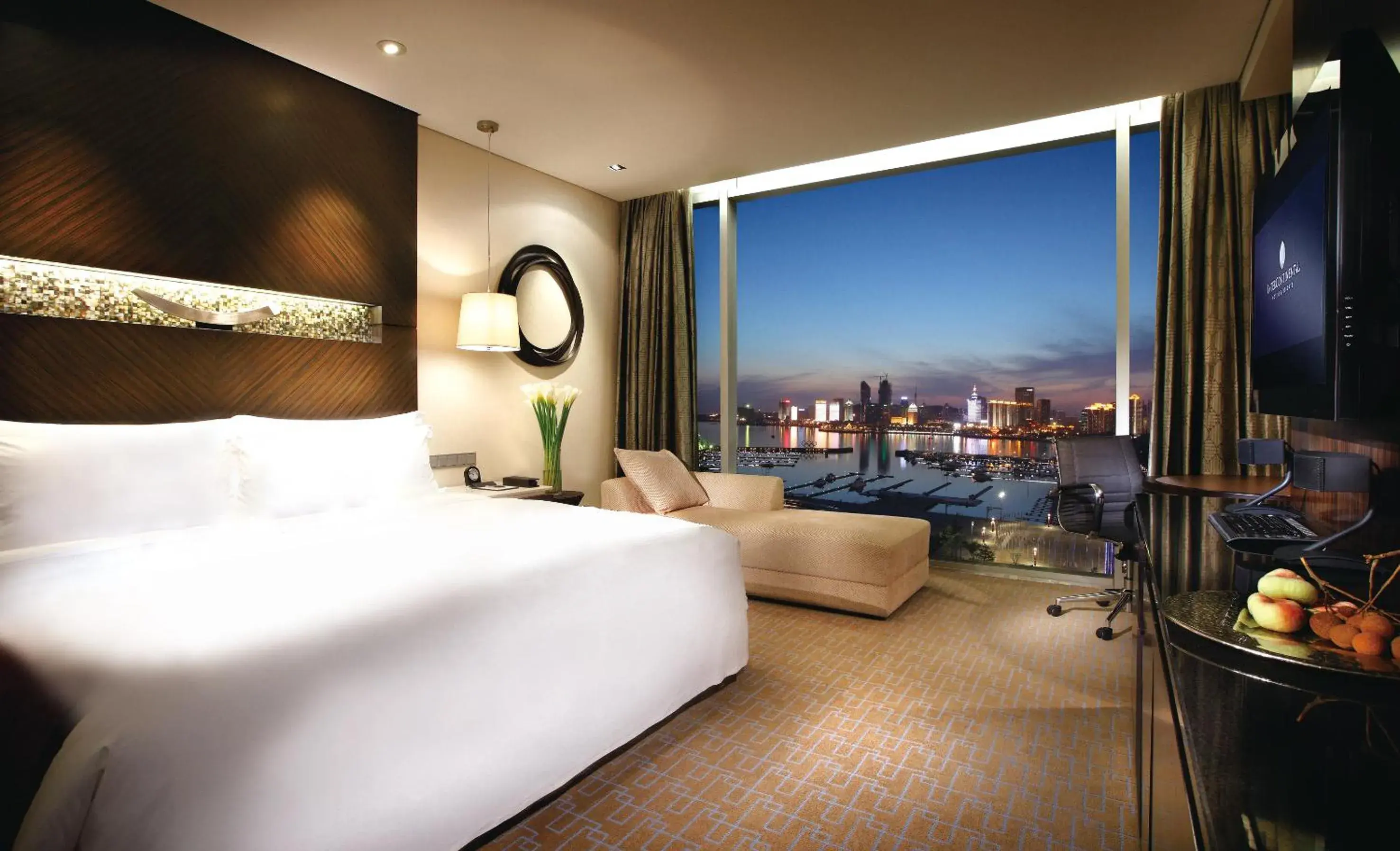 Bed in InterContinental Qingdao by IHG l Inside the Olympic Sailing Center l May Fourth Square Bed in InterContinental Qingdao by IHG l Inside the Olympic Sailing Center l May Fourth Square